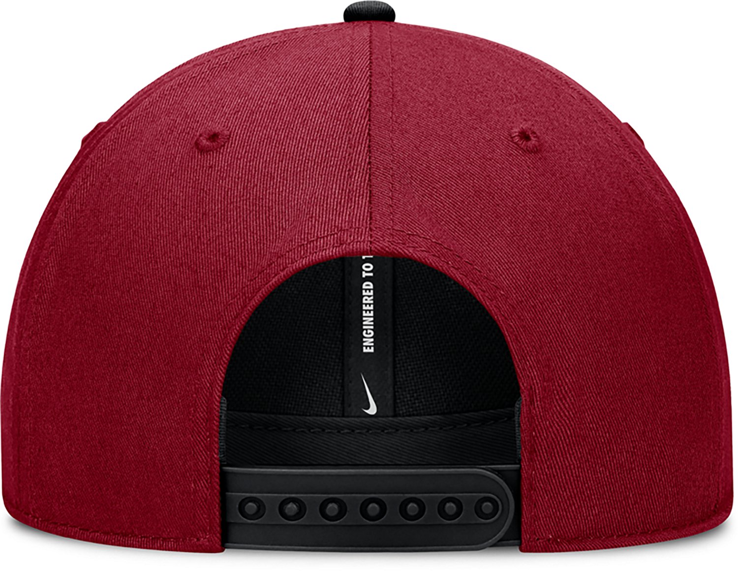 Nike Men's Alabama Dri Fit Rise Football Helmet Logo Local Structured Adjustable Cap - view number 8