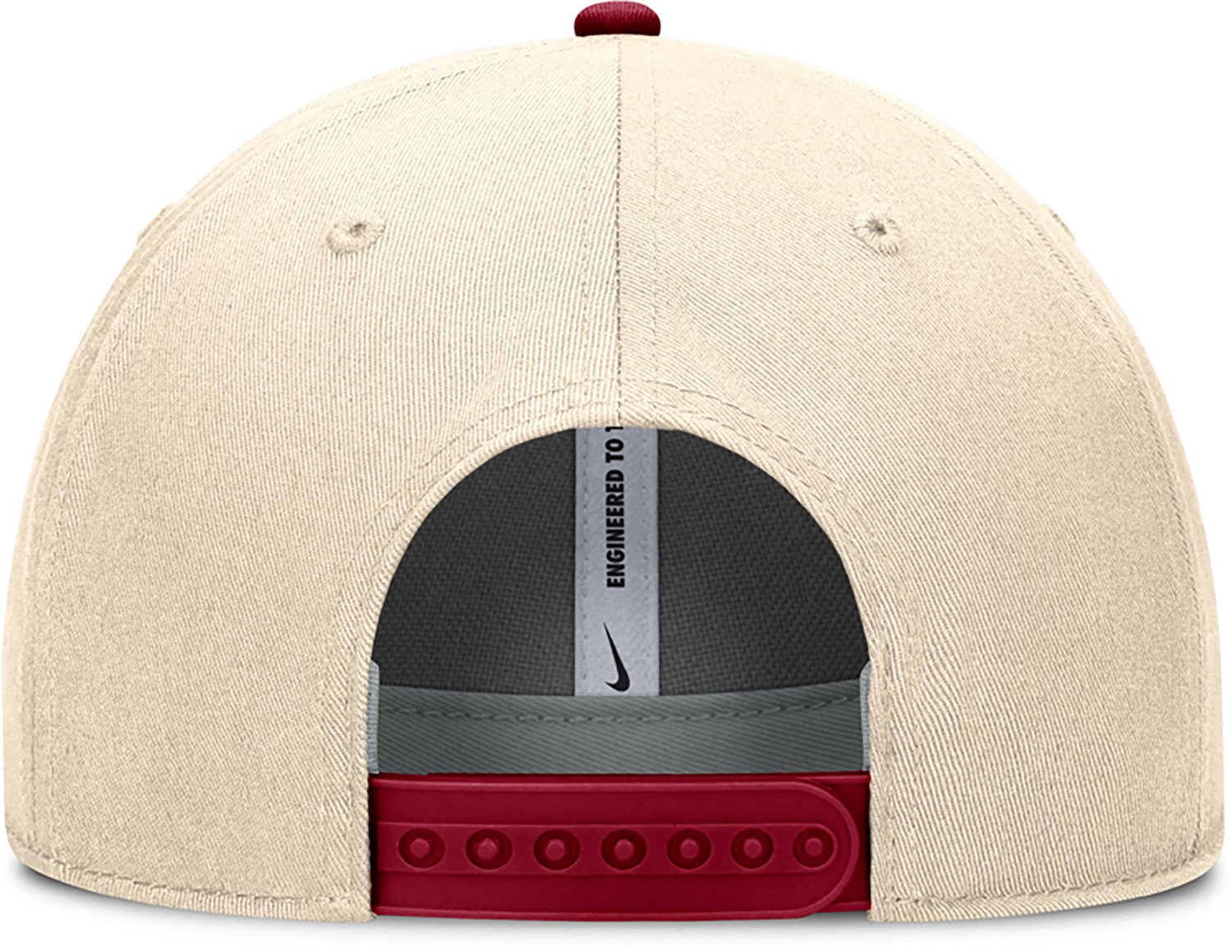 Nike Men's Oklahoma Dri-FIT Rise Legacy Vault Logo Structured Adjustable Cap - view number 4