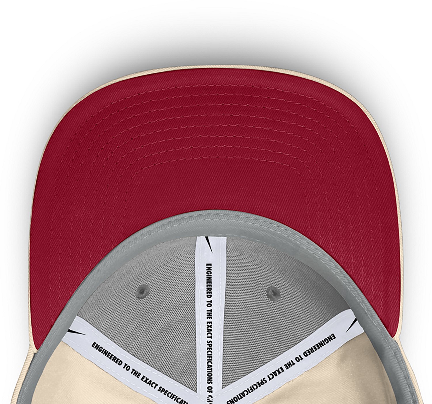 Nike Men's Oklahoma Dri-FIT Rise Legacy Vault Logo Structured Adjustable Cap - view number 5