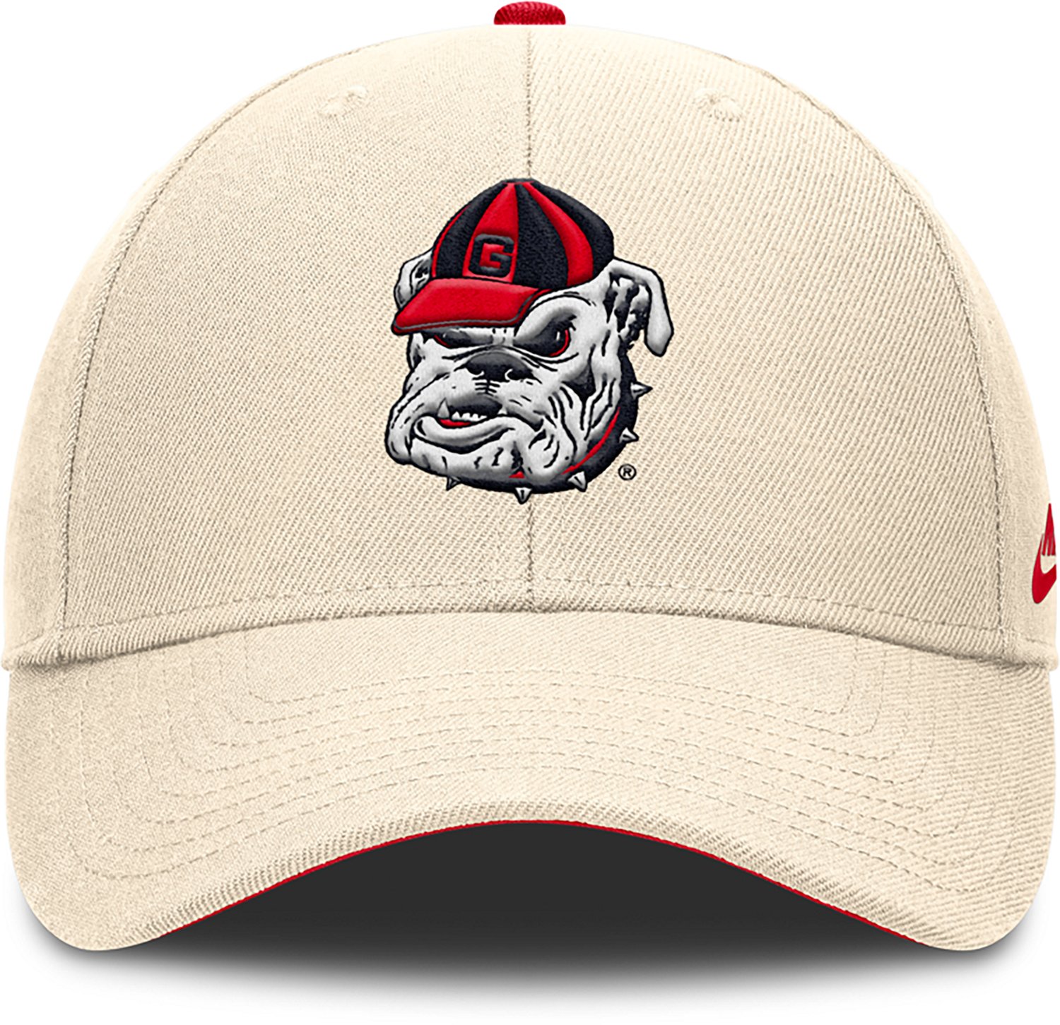 Nike Men's Georgia Dri-FIT Rise Legacy Vault Logo Structured Adjustable Cap