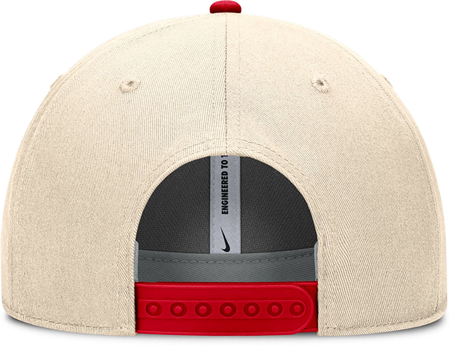 Nike Men's Georgia Dri-FIT Rise Legacy Vault Logo Structured Adjustable Cap - view number 4