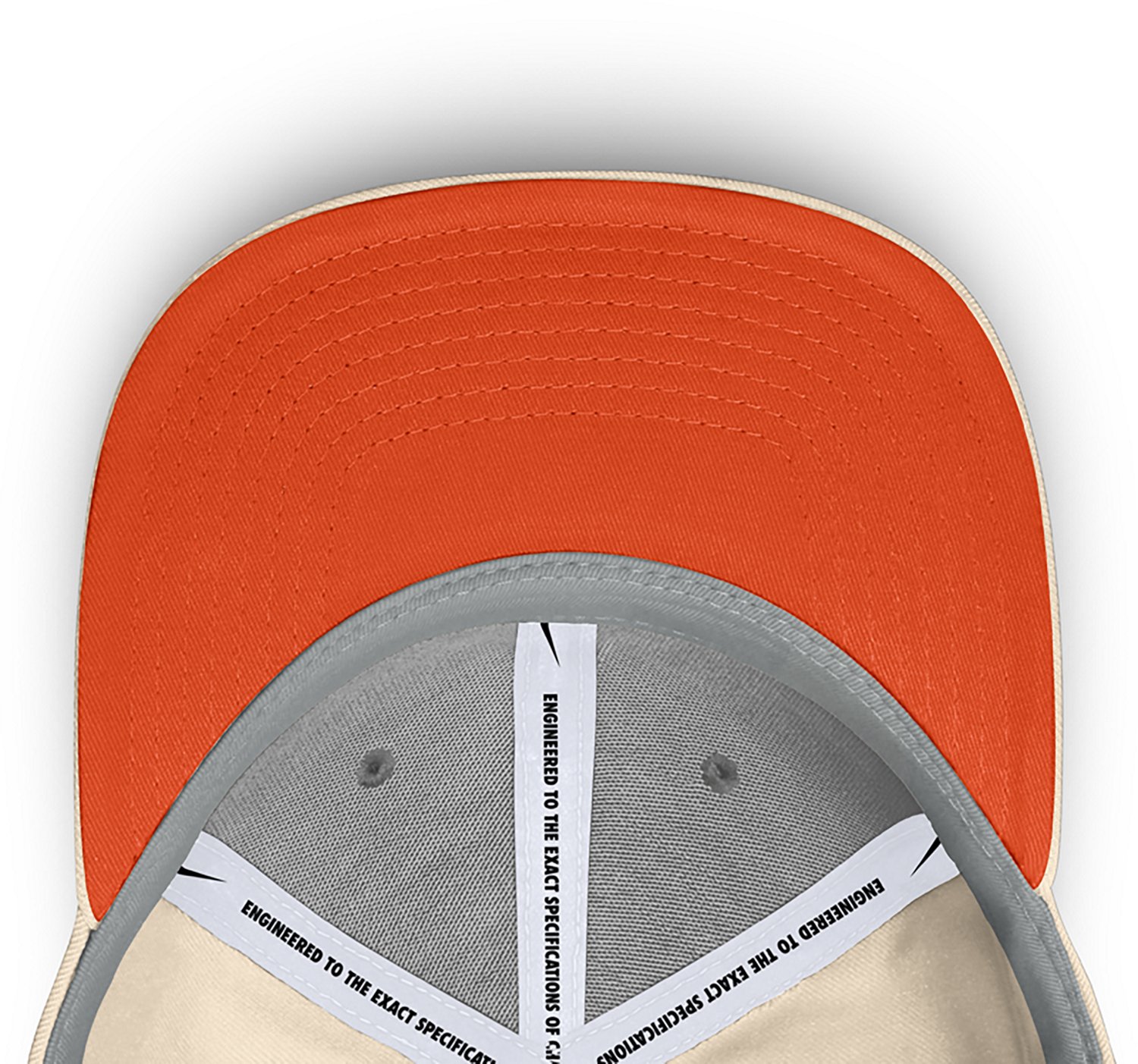 Nike Men's Clemson Dri-FIT Rise Legacy Vault Logo Structured Adjustable Cap - view number 5