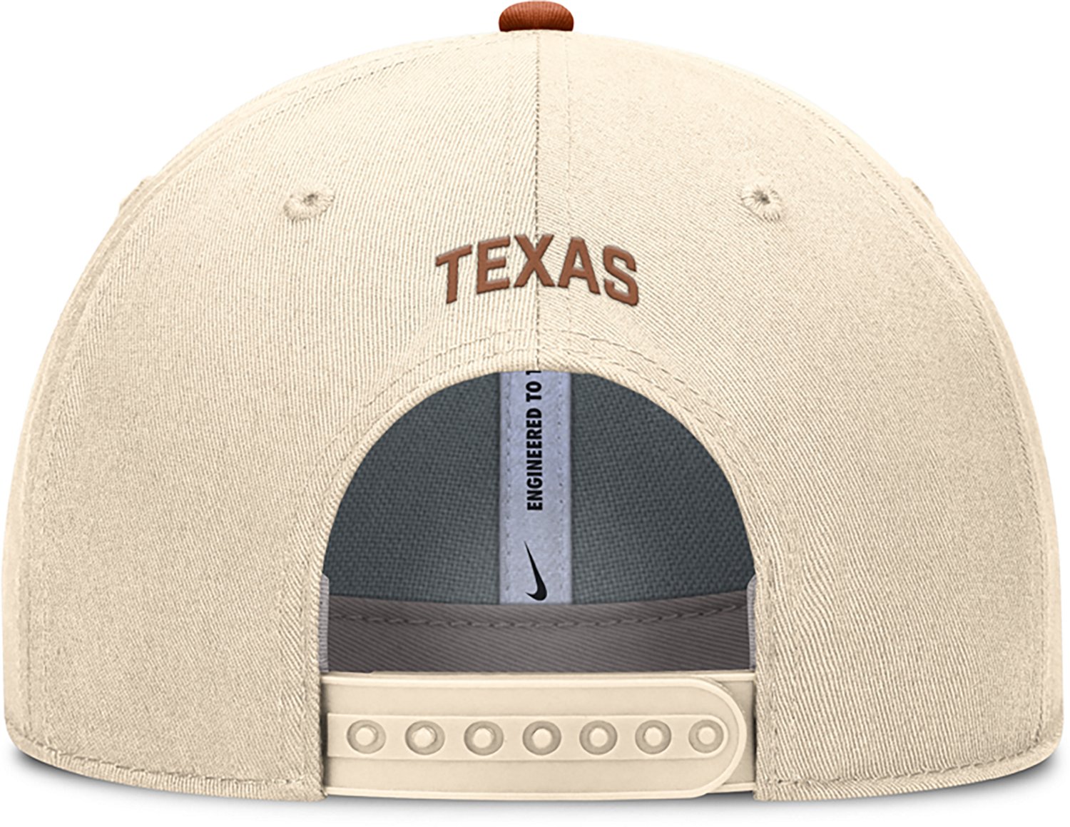 Nike Men's Texas Dri-FIT Rise Primetime Primary Logo Structured Adjustable Cap