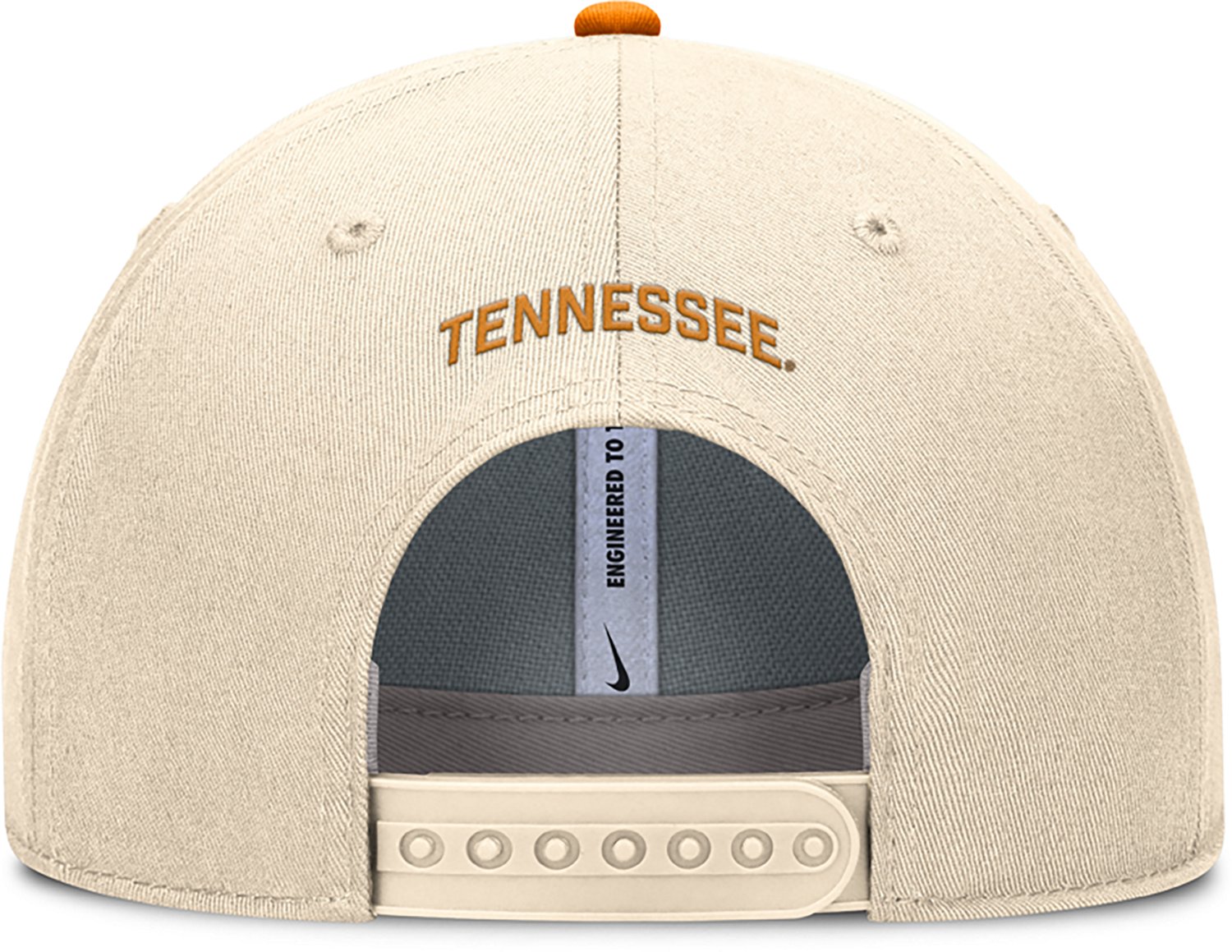 Nike Men's Tennessee Dri-FIT Rise Primetime Primary Logo Structured Adjustable Cap