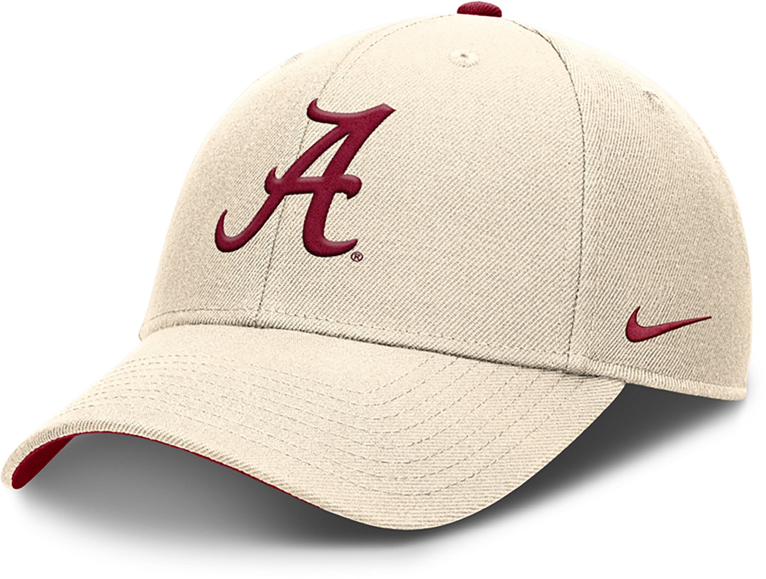 Nike Men's Alabama Dri-FIT Rise Primetime Primary Logo Structured Adjustable Cap - view number 6