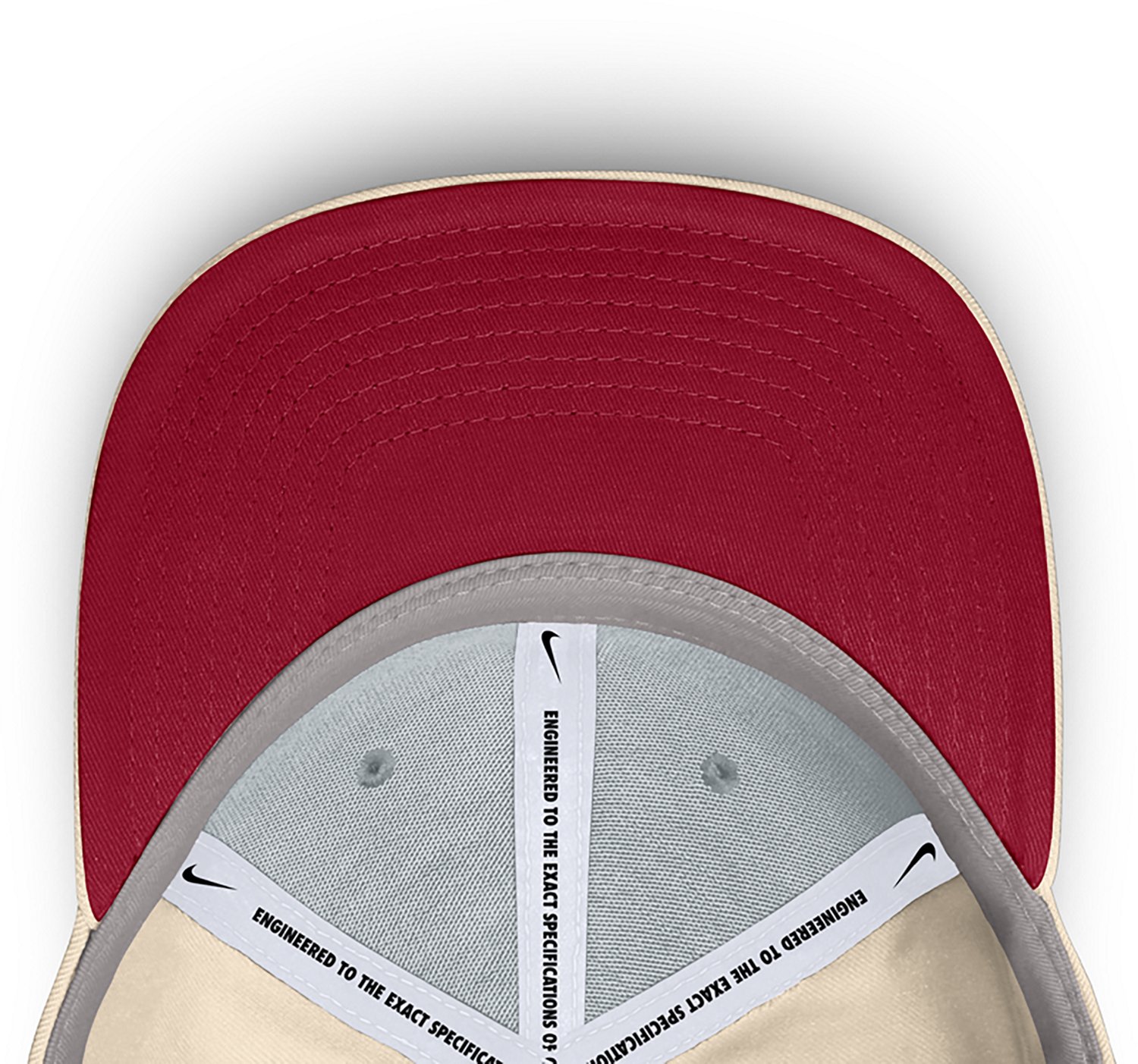 Nike Men's Alabama Dri-FIT Rise Primetime Primary Logo Structured Adjustable Cap - view number 5