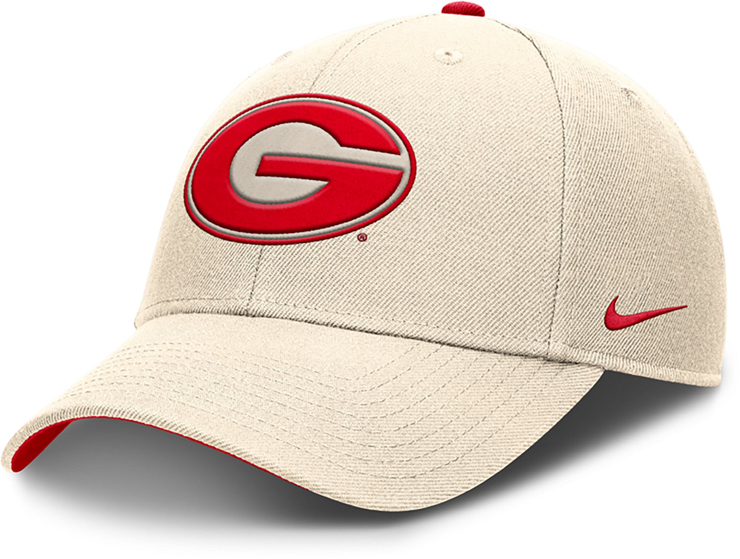Nike Men's Georgia Dri-FIT Rise Primetime Primary Logo Structured Adjustable Cap - view number 6