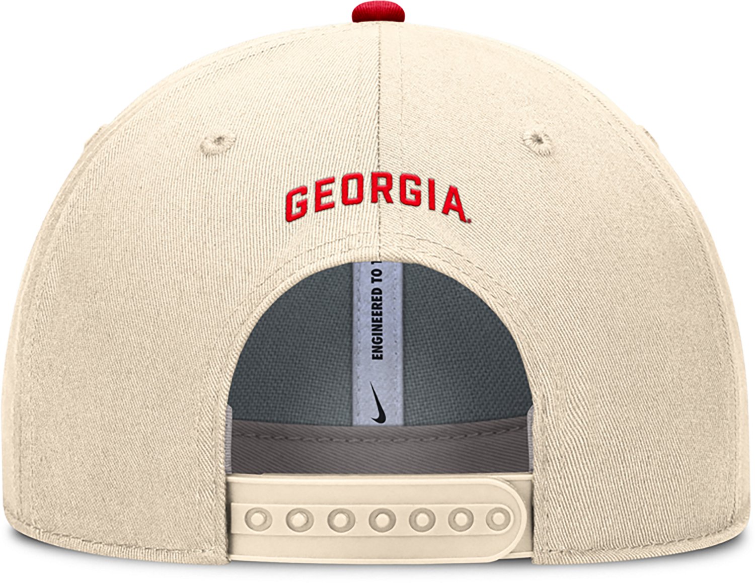 Nike Men's Georgia Dri-FIT Rise Primetime Primary Logo Structured Adjustable Cap - view number 4