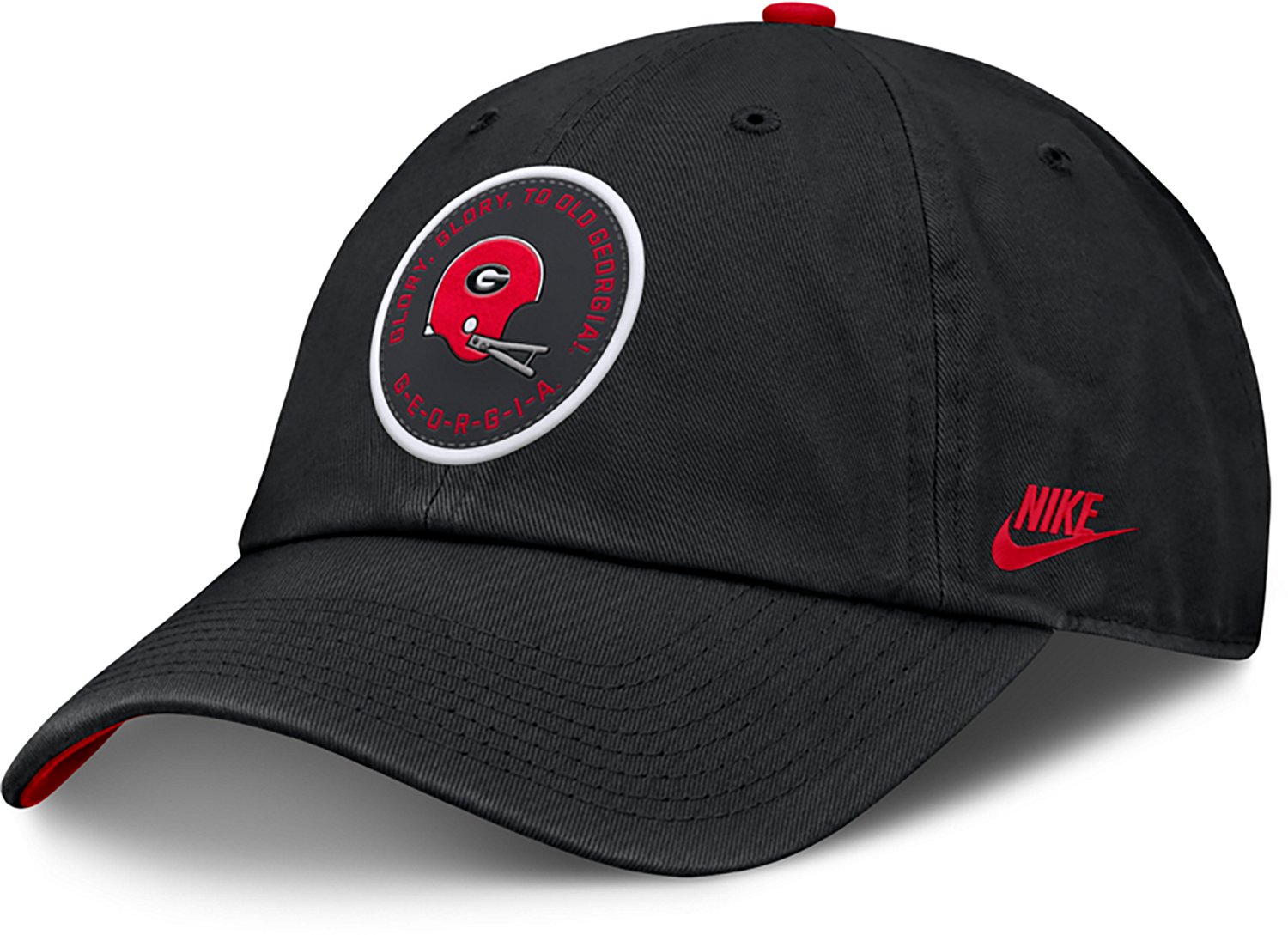 Nike Men's Georgia Legacy Football Helmet Logo Unstructured Adjustable Club Cap