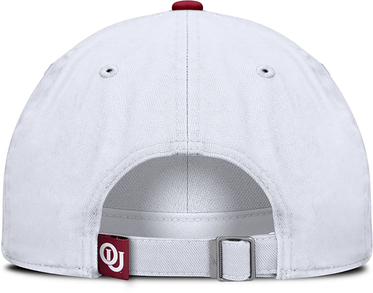 Nike Men's Oklahoma Legacy Football Helmet Logo Unstructured Adjustable Club Cap - view number 8