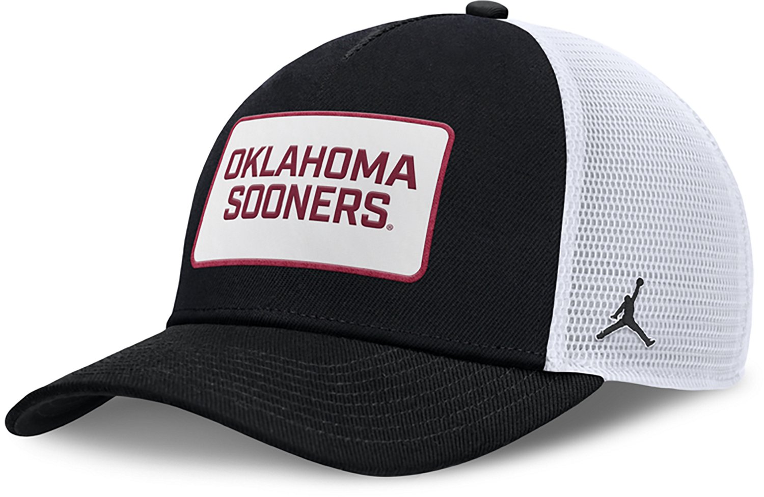 Jordan Men's Oklahoma Rise Gameday Team Patch Trucker Cap - view number 5