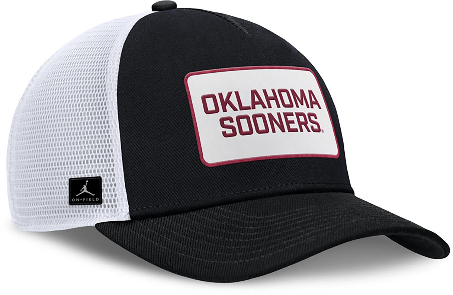 Jordan Men's Oklahoma Rise Gameday Team Patch Trucker Cap - view number 7