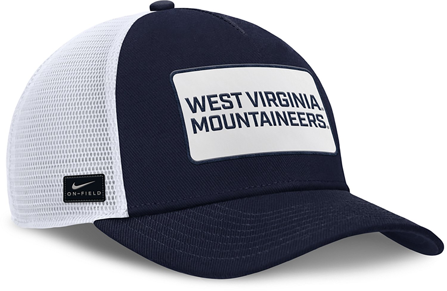 Nike Men's West Virginia Rise Gameday Team Patch Trucker Cap - view number 7