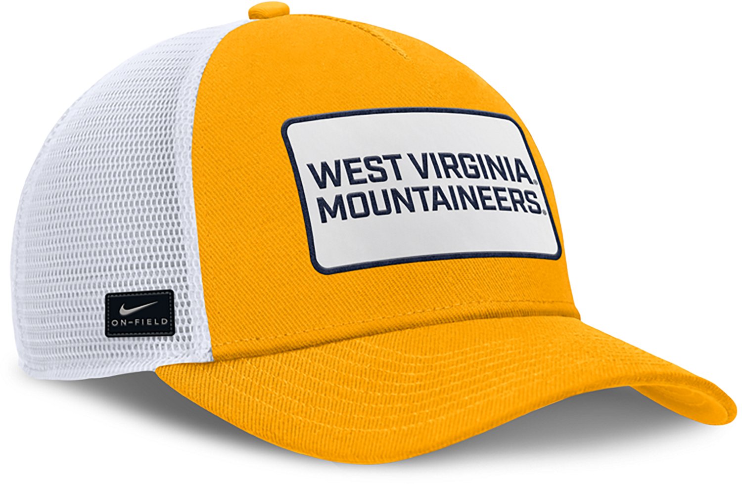 Nike Men's West Virginia Rise Gameday Team Patch Trucker Cap - view number 7