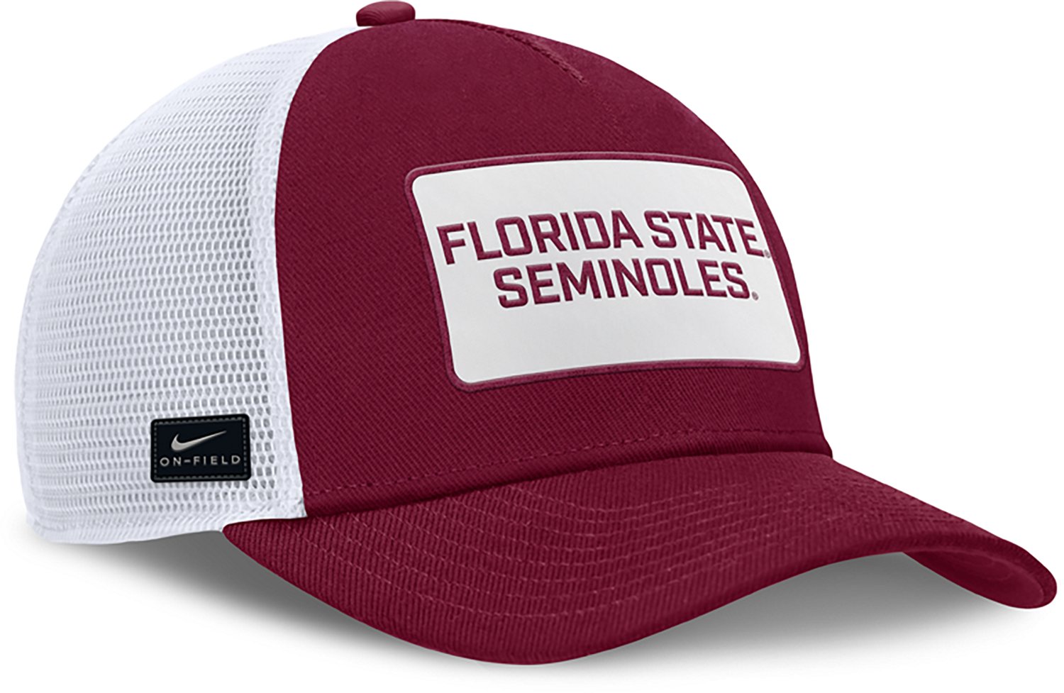 Nike Men's Florida State Rise Gameday Team Patch Trucker Cap - view number 3