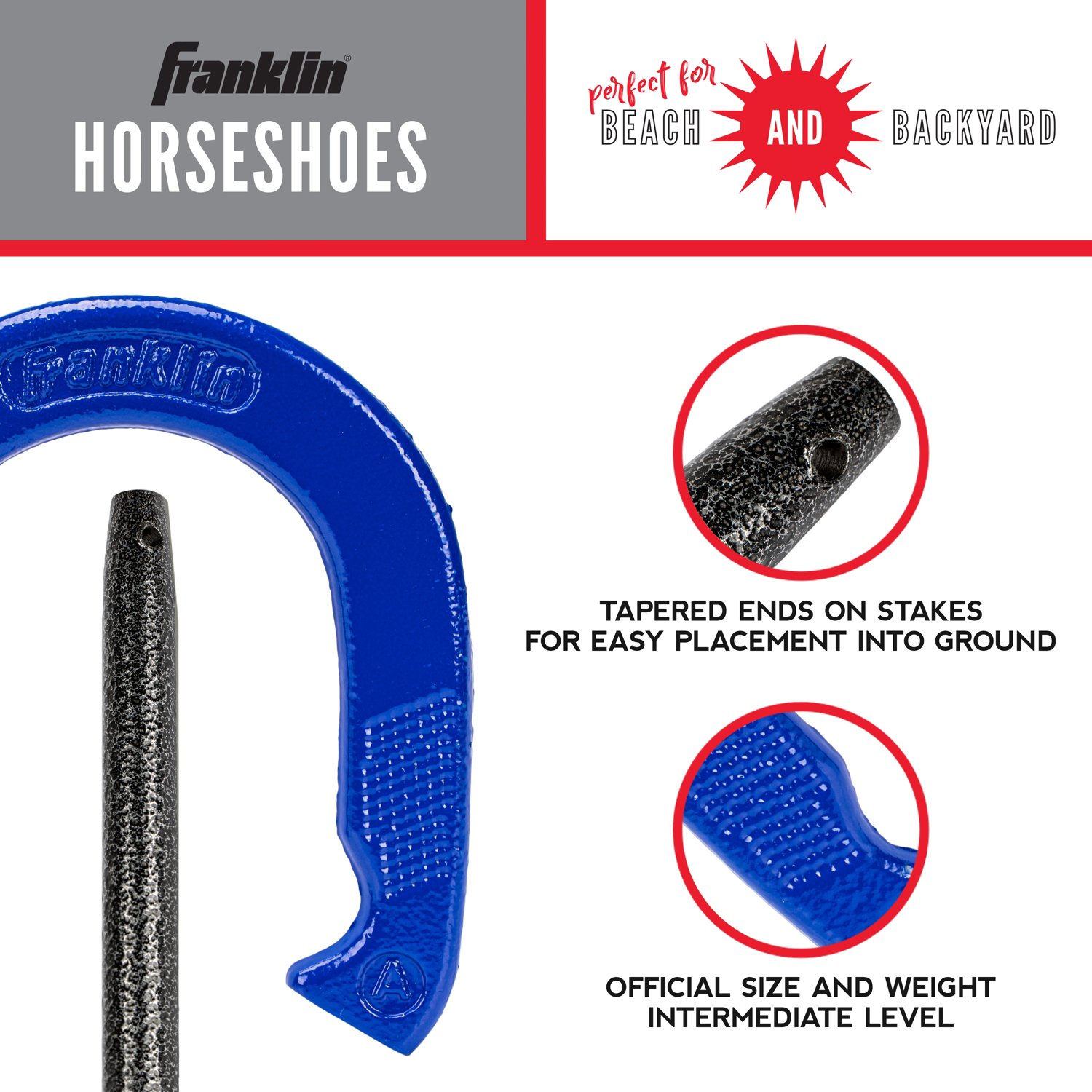 Franklin Intermediate Horseshoe Set                                                                                              - view number 3