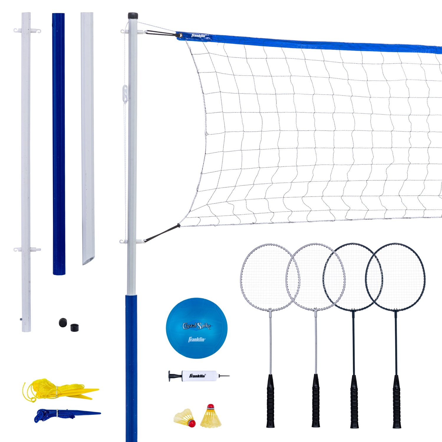 Franklin Sports Recreational Badminton and Volleyball Set                                                                        - view number 7
