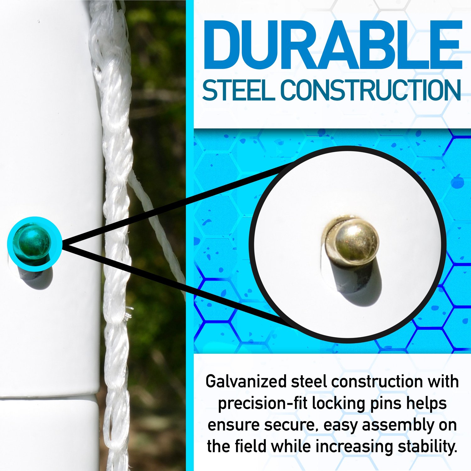 Franklin 4 ft x 6 ft MLS Youth Competition Soccer Goal - view number 2