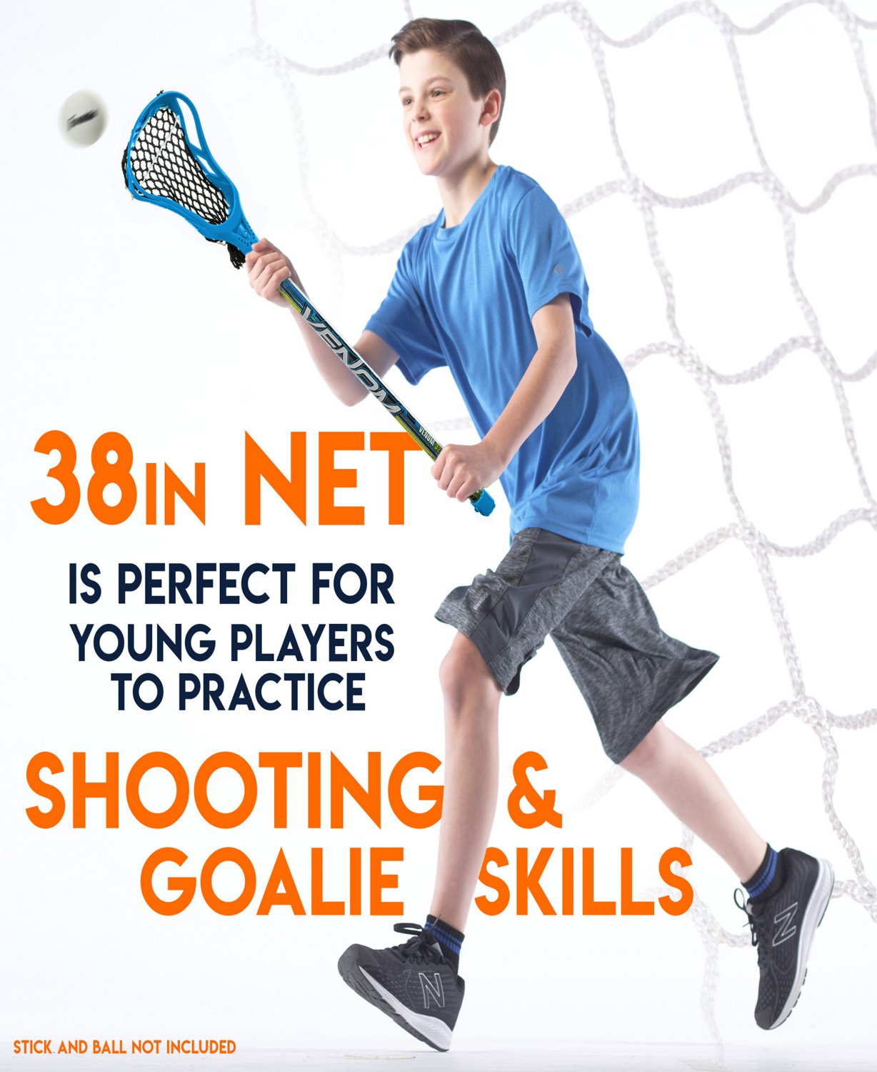 Franklin 38" Deluxe Youth Lacrosse Goal - view number 6