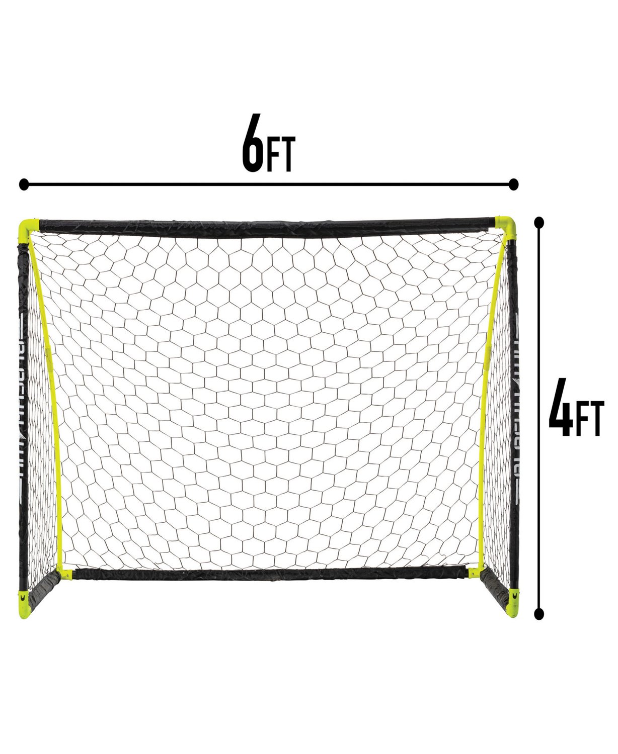 Franklin 4 ft x 6 ft Black Hawk Portable Soccer Goal - view number 2