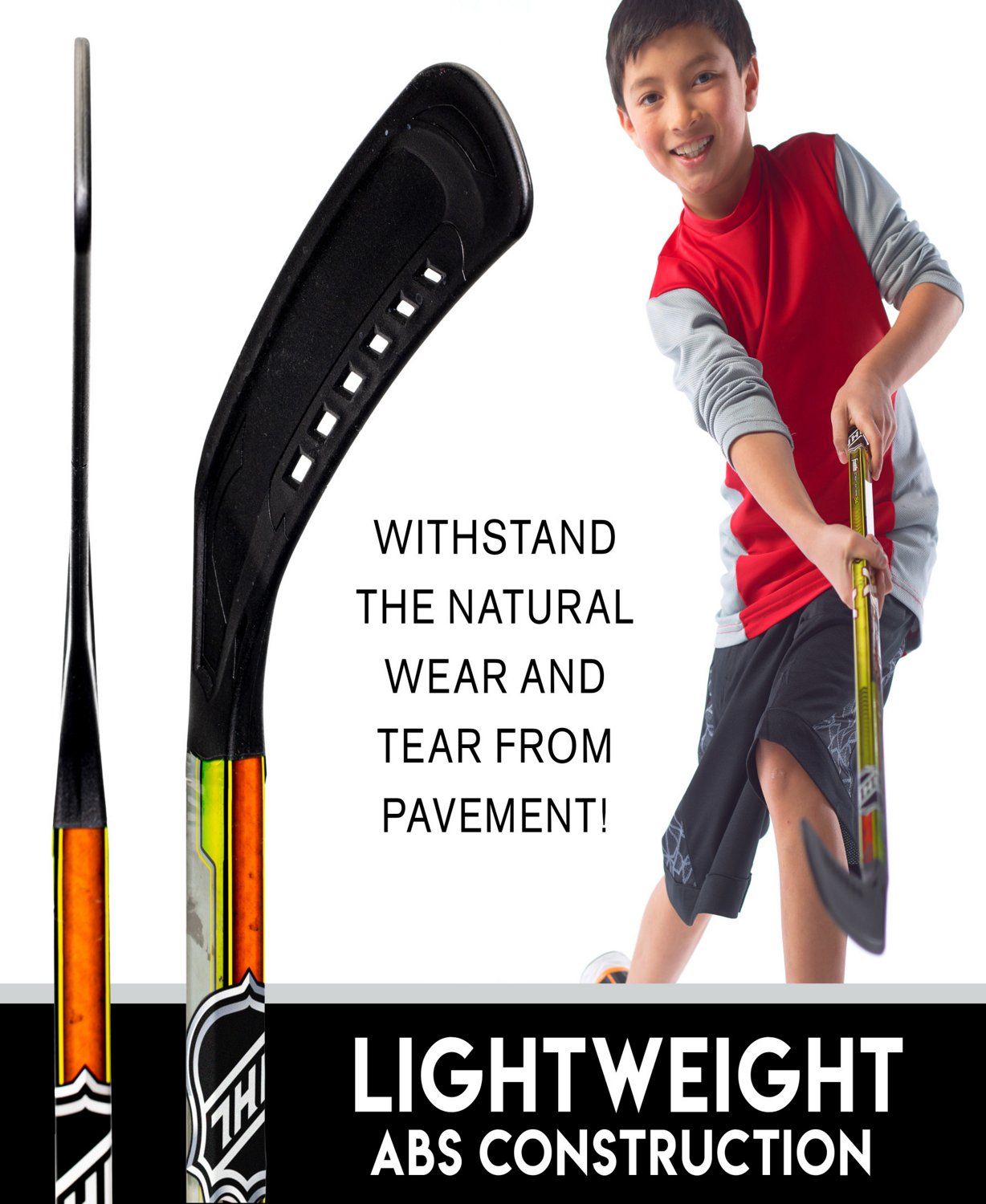 Franklin NHL Kids' Street Hockey Goalie and Player Stick Set - view number 3