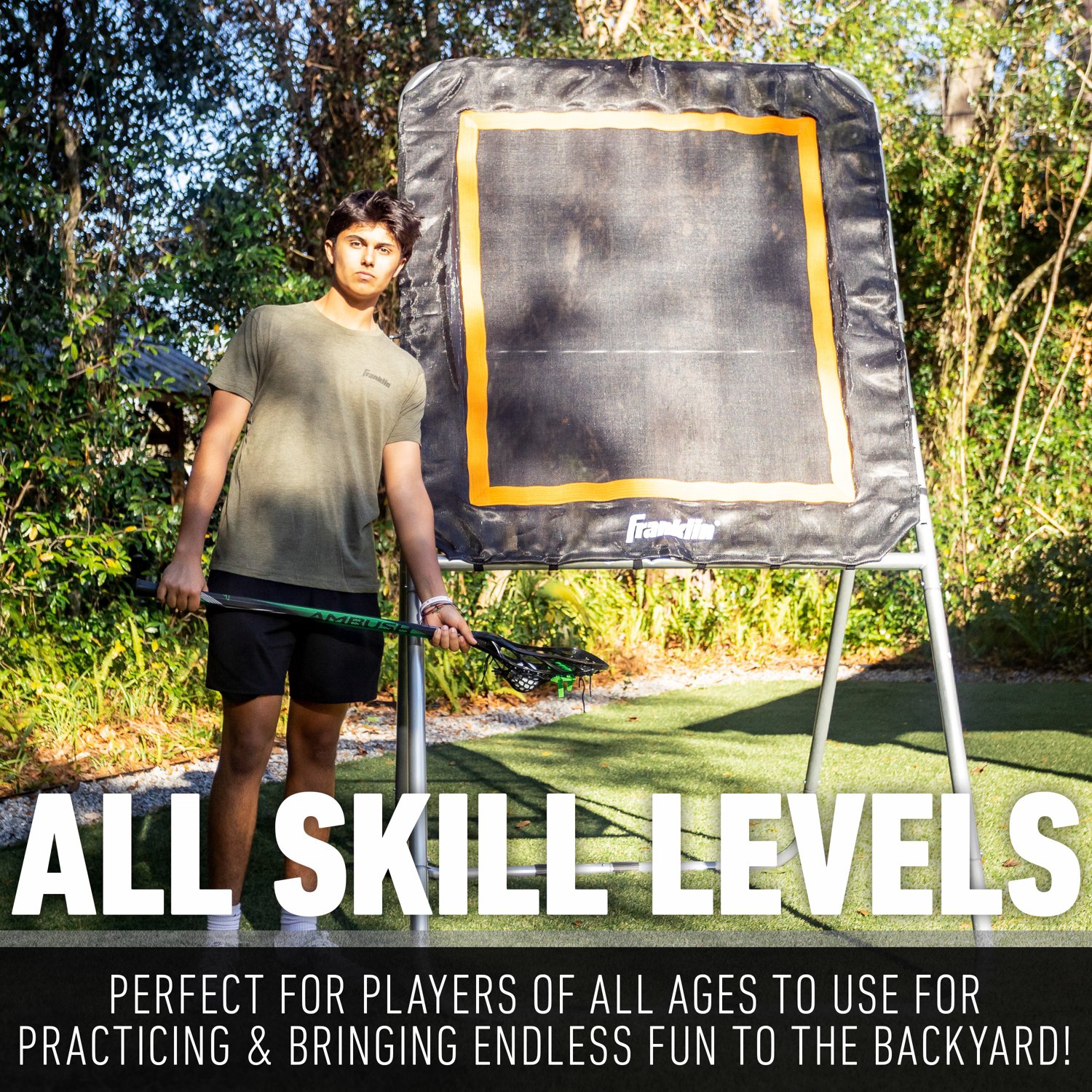 Franklin 4' x 3' Lacrosse Rebounder                                                                                              - view number 5