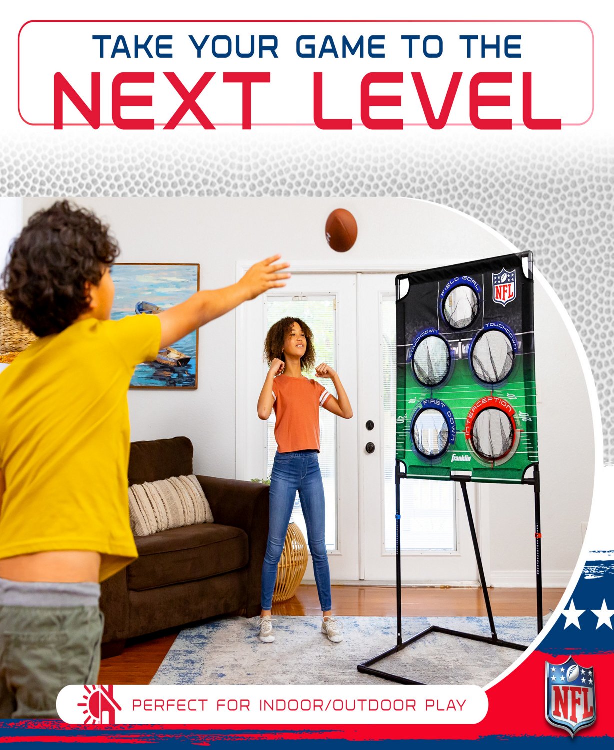 Franklin NFL Deluxe Football Target Game                                                                                         - view number 6