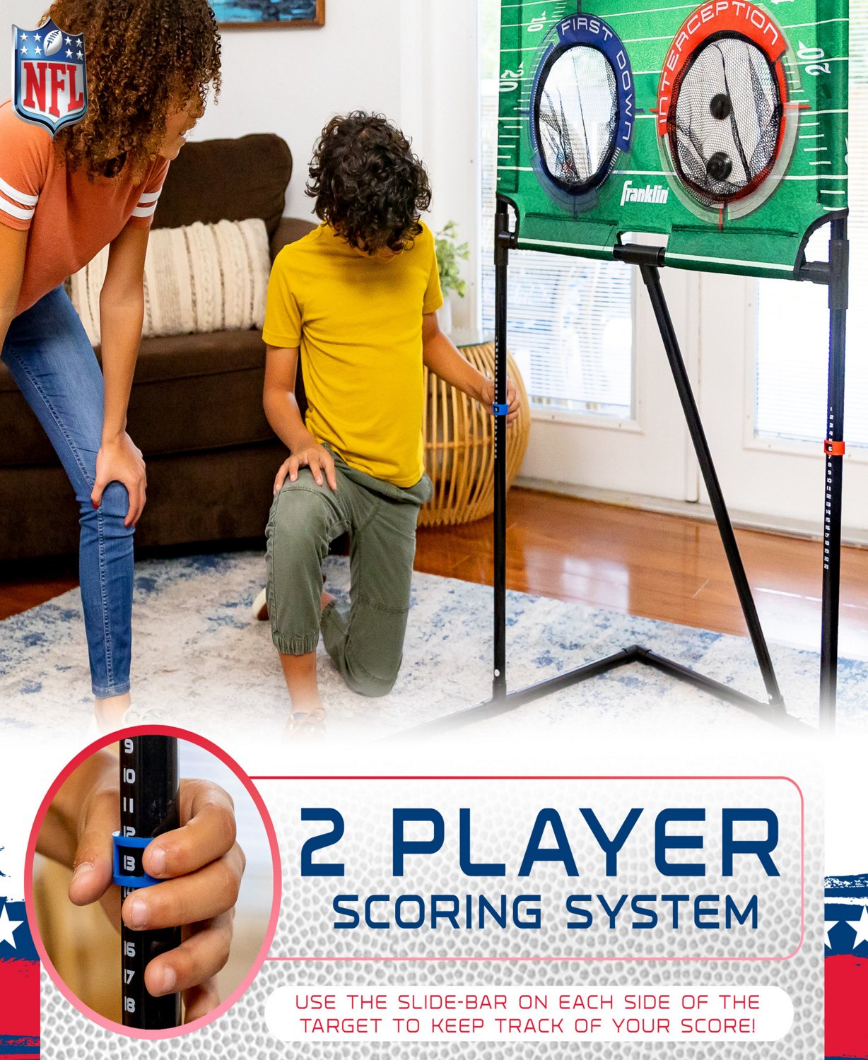 Franklin NFL Deluxe Football Target Game                                                                                         - view number 7