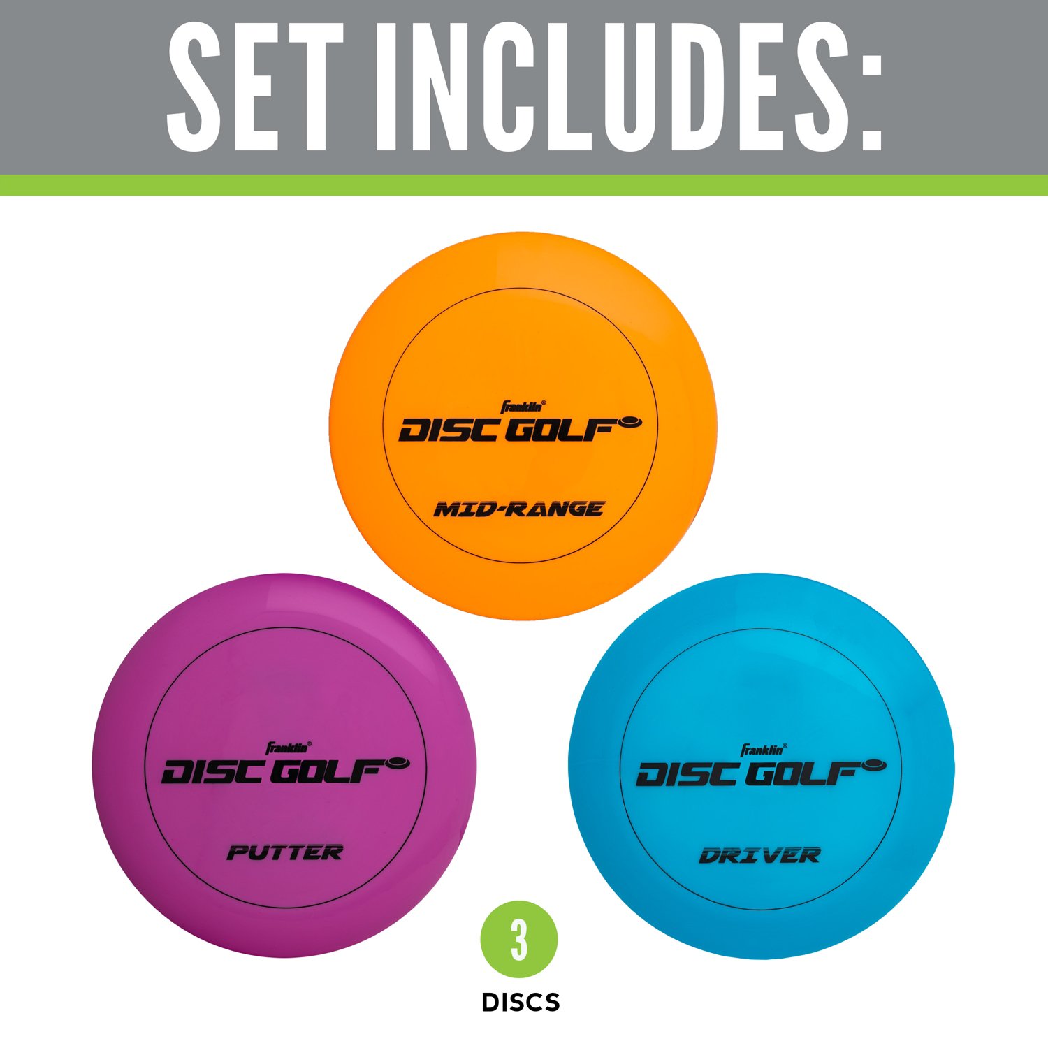 Franklin Disc Golf Discs