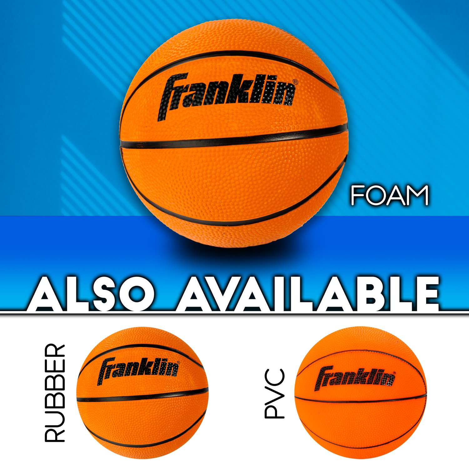 Franklin Pro Hoops Replacement Mini Basketballs 3-Pack                                                                           - view number 6