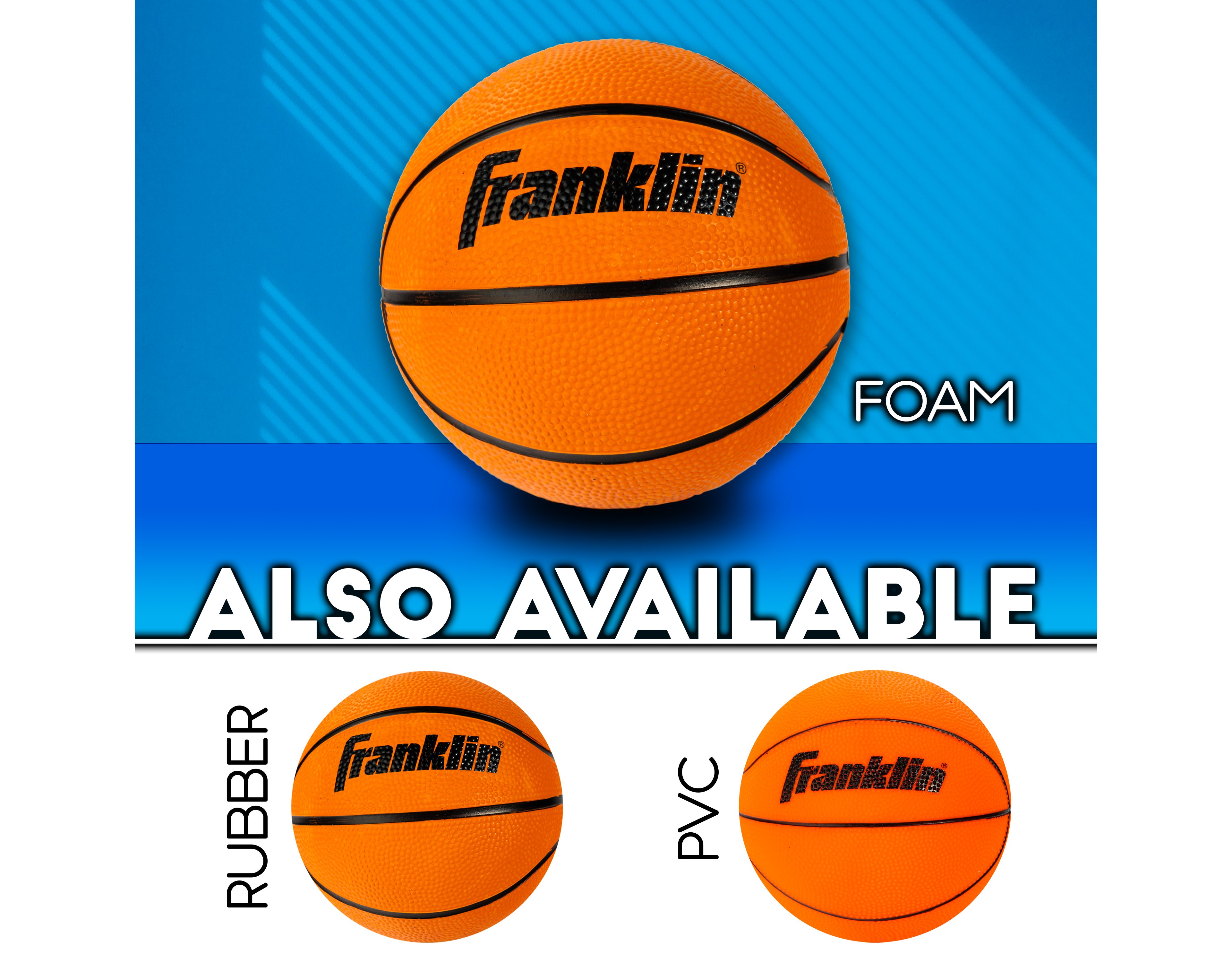 Franklin Pro Hoops Replacement Mini Basketballs 3-Pack