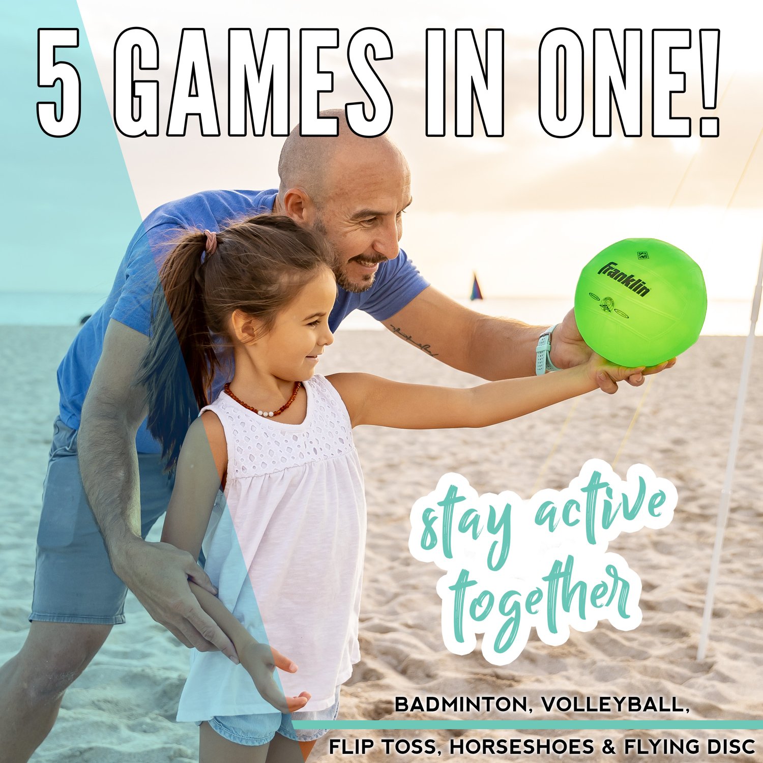 Franklin 5-Combo Outdoor Game Set - view number 3