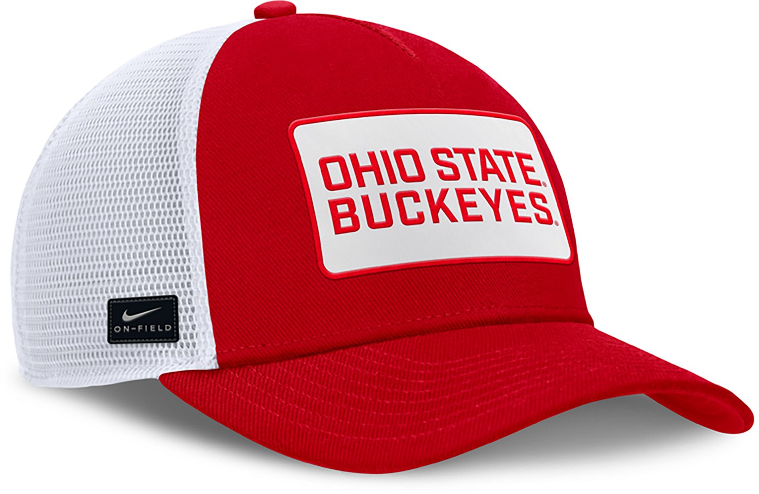 Nike Men's Ohio State Rise Gameday Team Patch Trucker Cap - view number 3