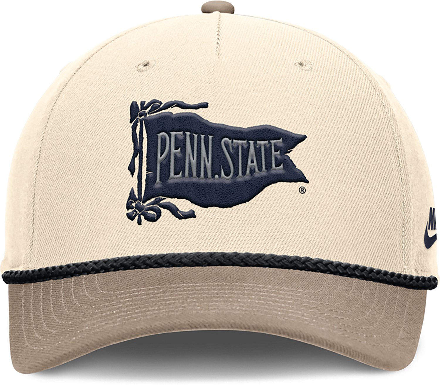 Nike Men's Penn State Rise Legacy Logo Structured Adjustable Cap - view number 2