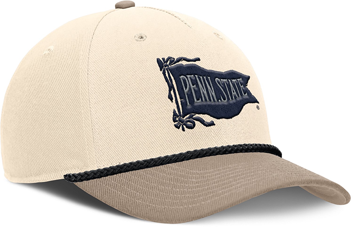 Nike Men's Penn State Rise Legacy Logo Structured Adjustable Cap - view number 3