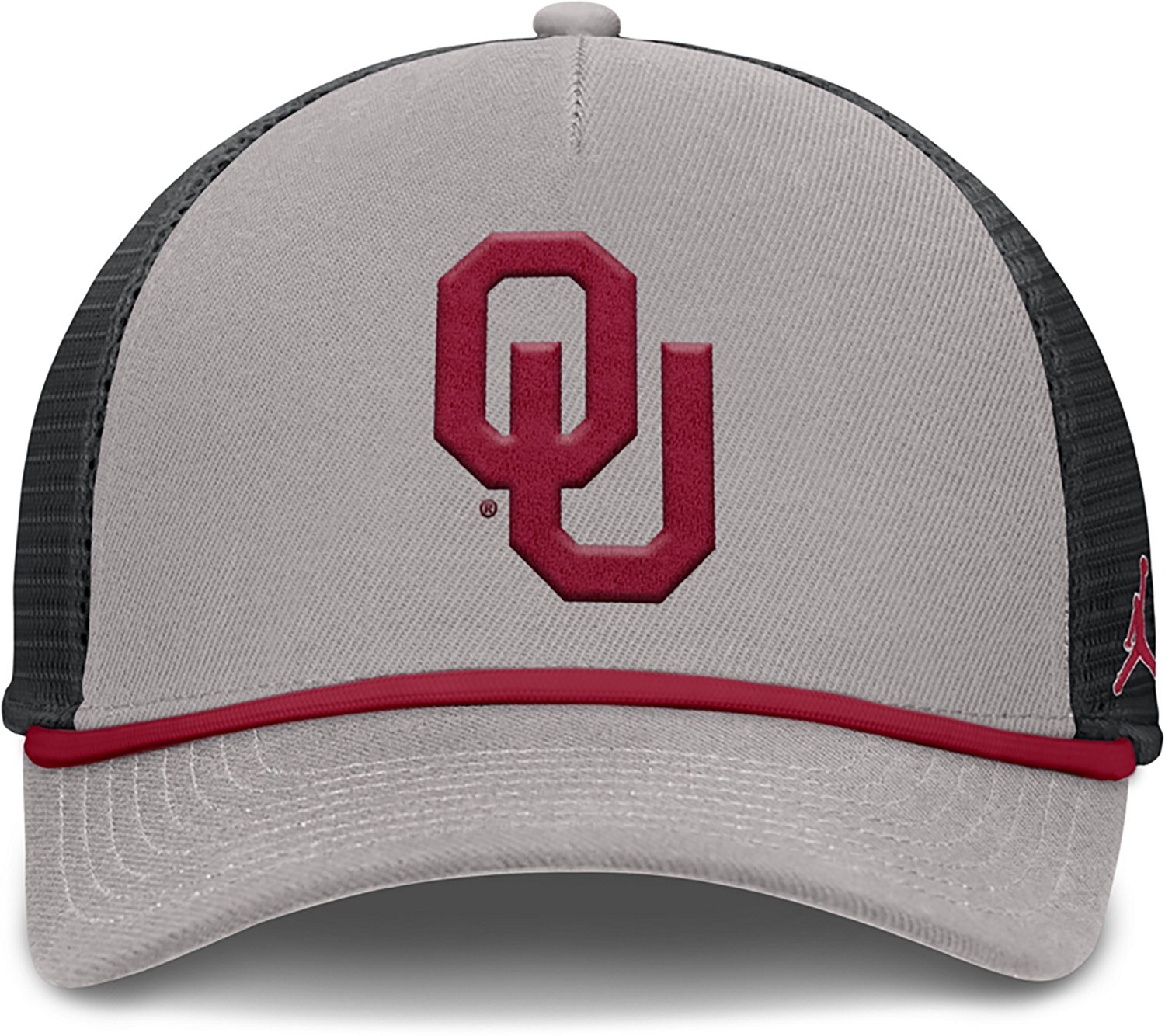 Jordan Men's Oklahoma Rise Primetime Primary Logo Trucker Cap - view number 2