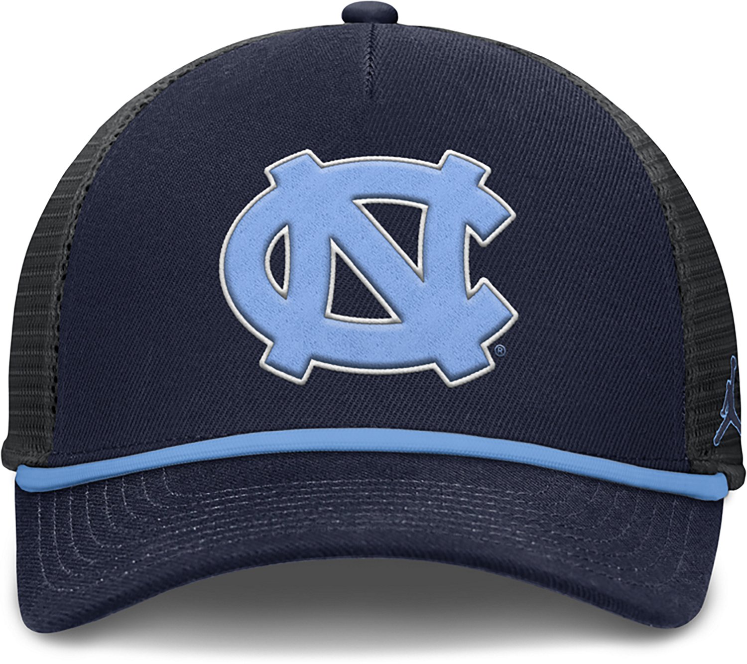 Jordan Men's UNC Rise Primetime Primary Logo Trucker Cap - view number 2