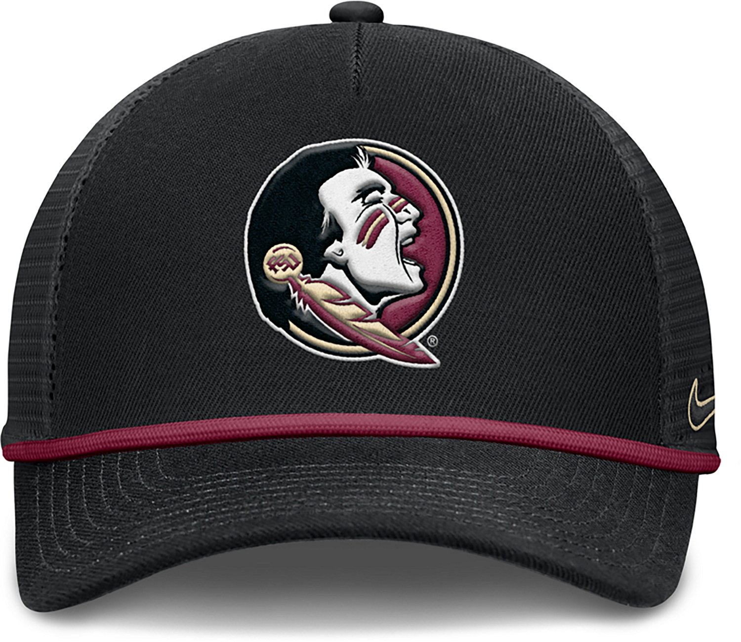 Nike Men's Florida State Rise Primetime Primary Logo Trucker Cap - view number 2