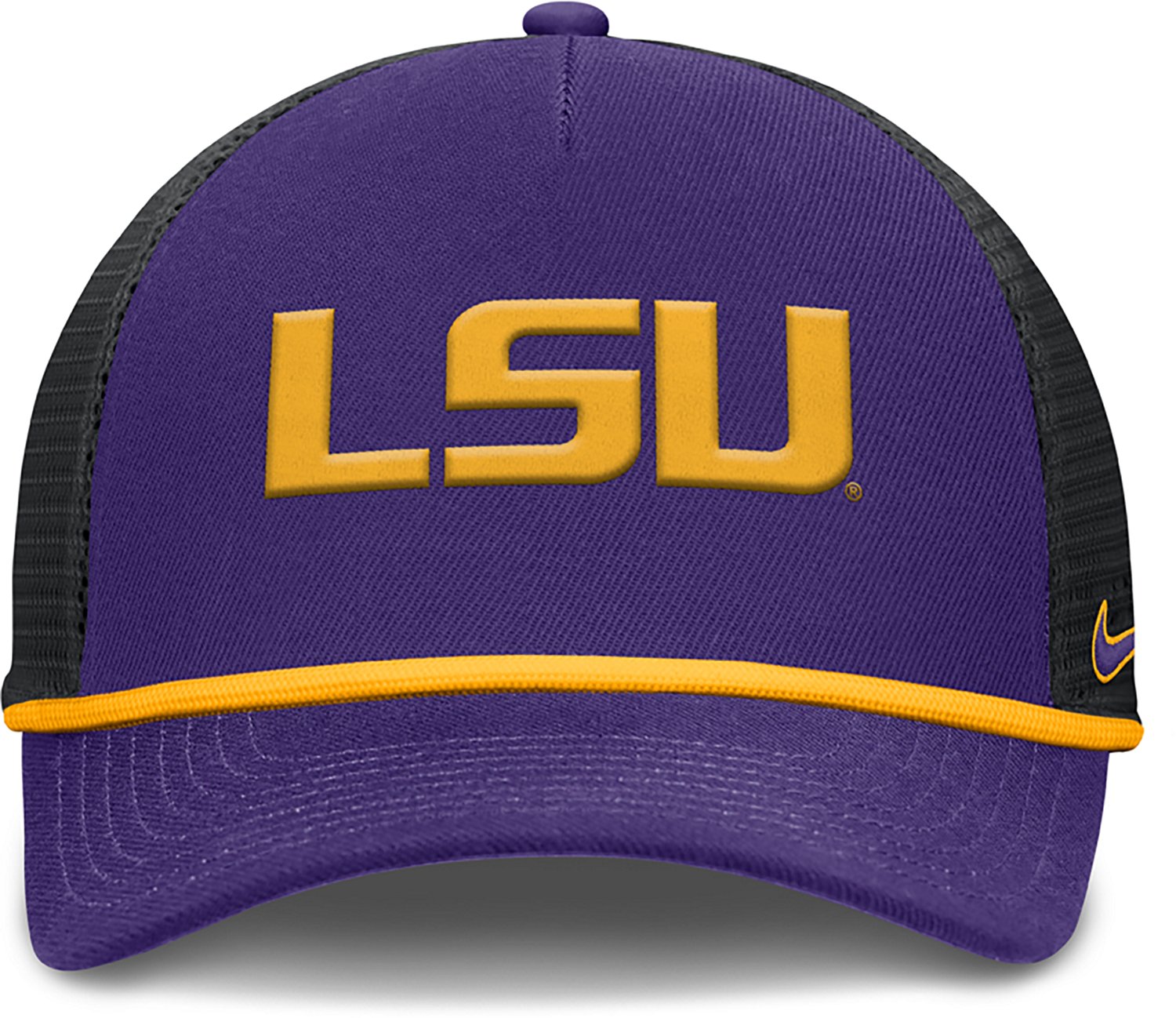 Nike Men's LSU Rise Primetime Primary Logo Trucker Cap - view number 2