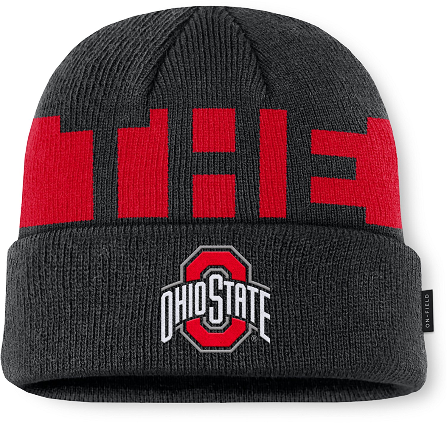 Nike Men's Ohio State Utility Gameday Cuffed Beanie Cap