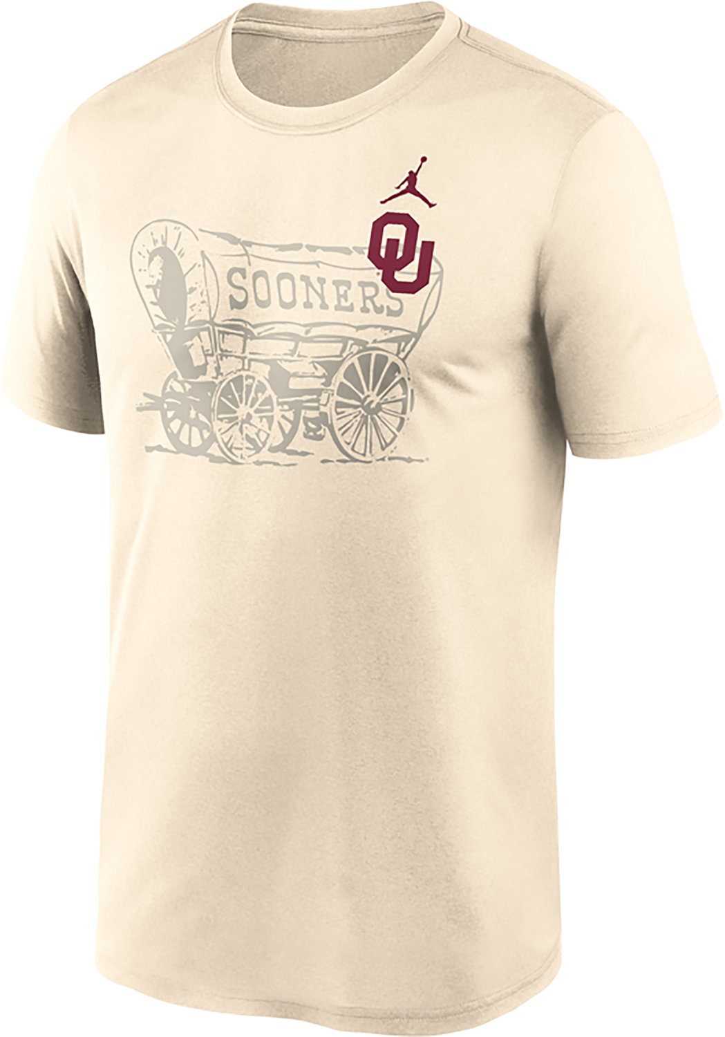 Jordan Men's Oklahoma Legend Shadow Logo T-shirt - view number 2