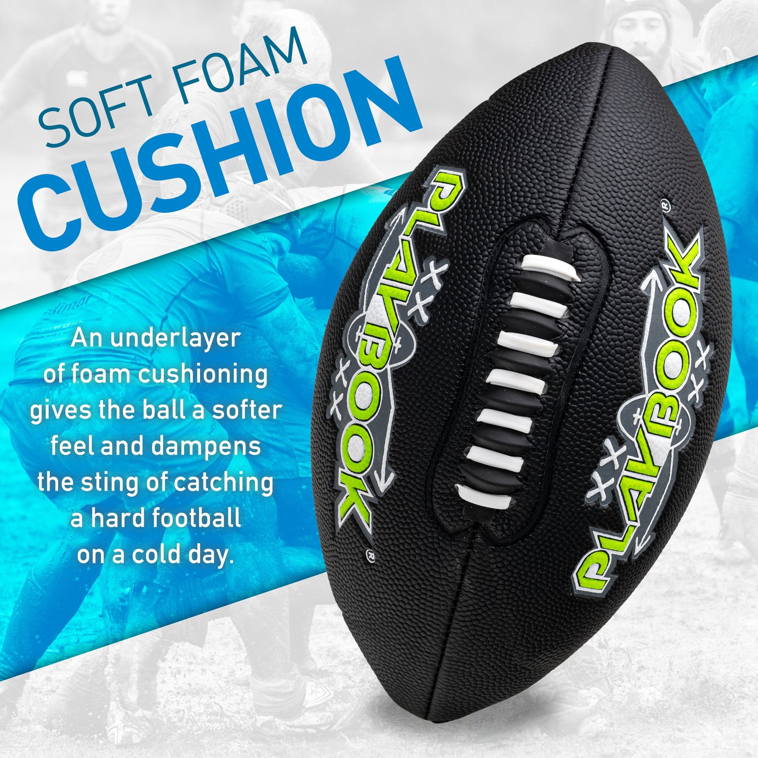 Franklin Junior SPACELACE Playbook Football - view number 3