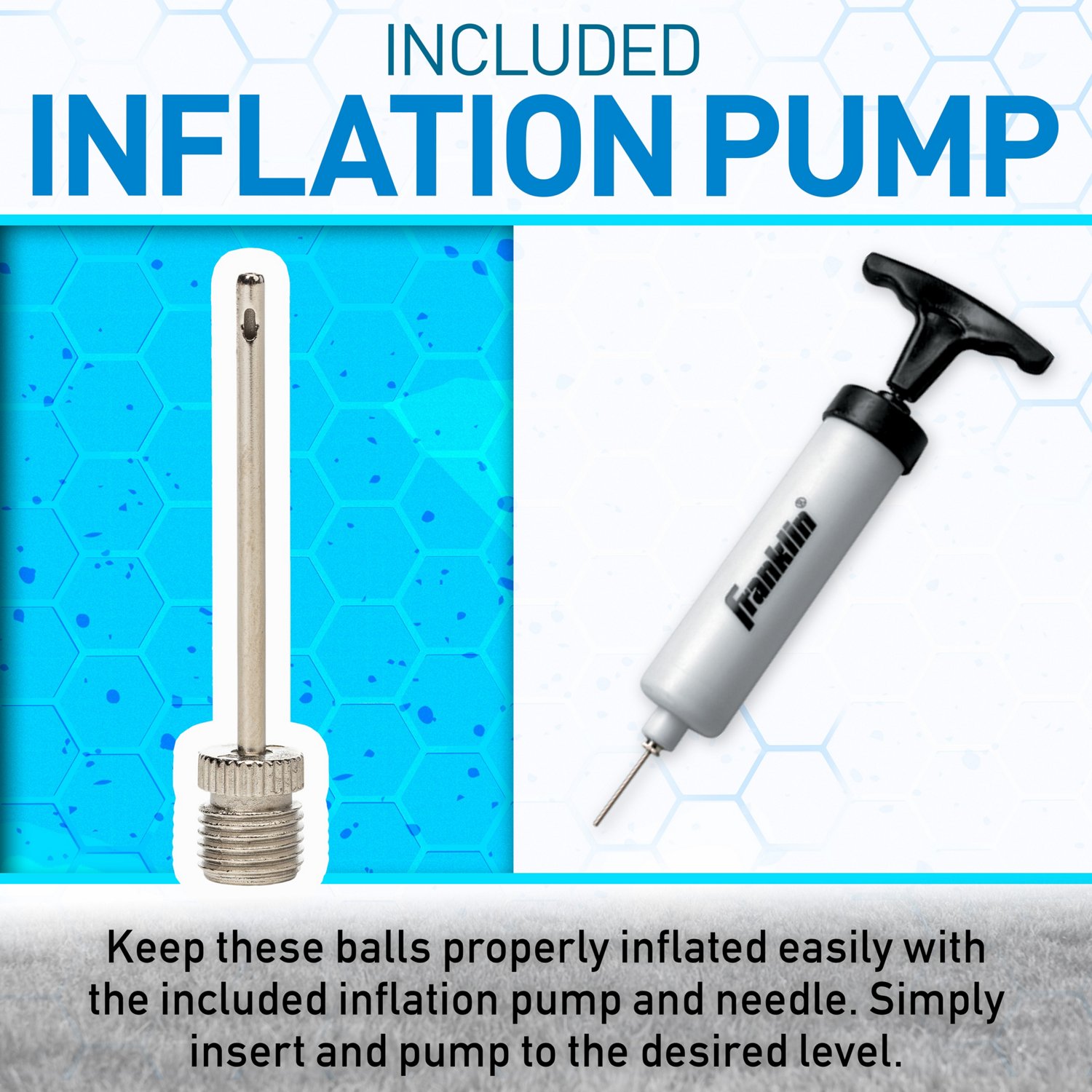 Franklin Grip-Rite Football and Pump Set - view number 7