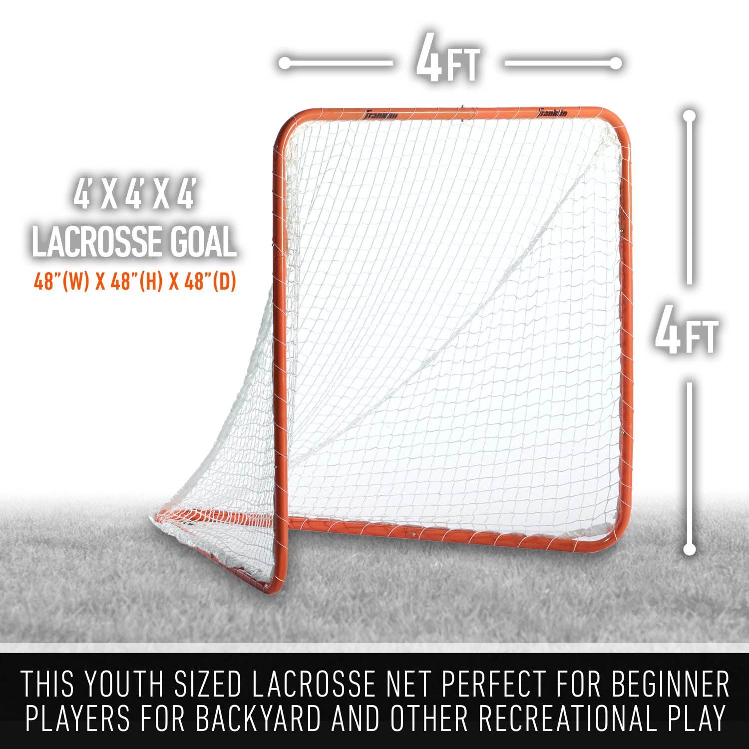 Franklin 4 ft x 4 ft Mini Lacrosse Goal - view number 2