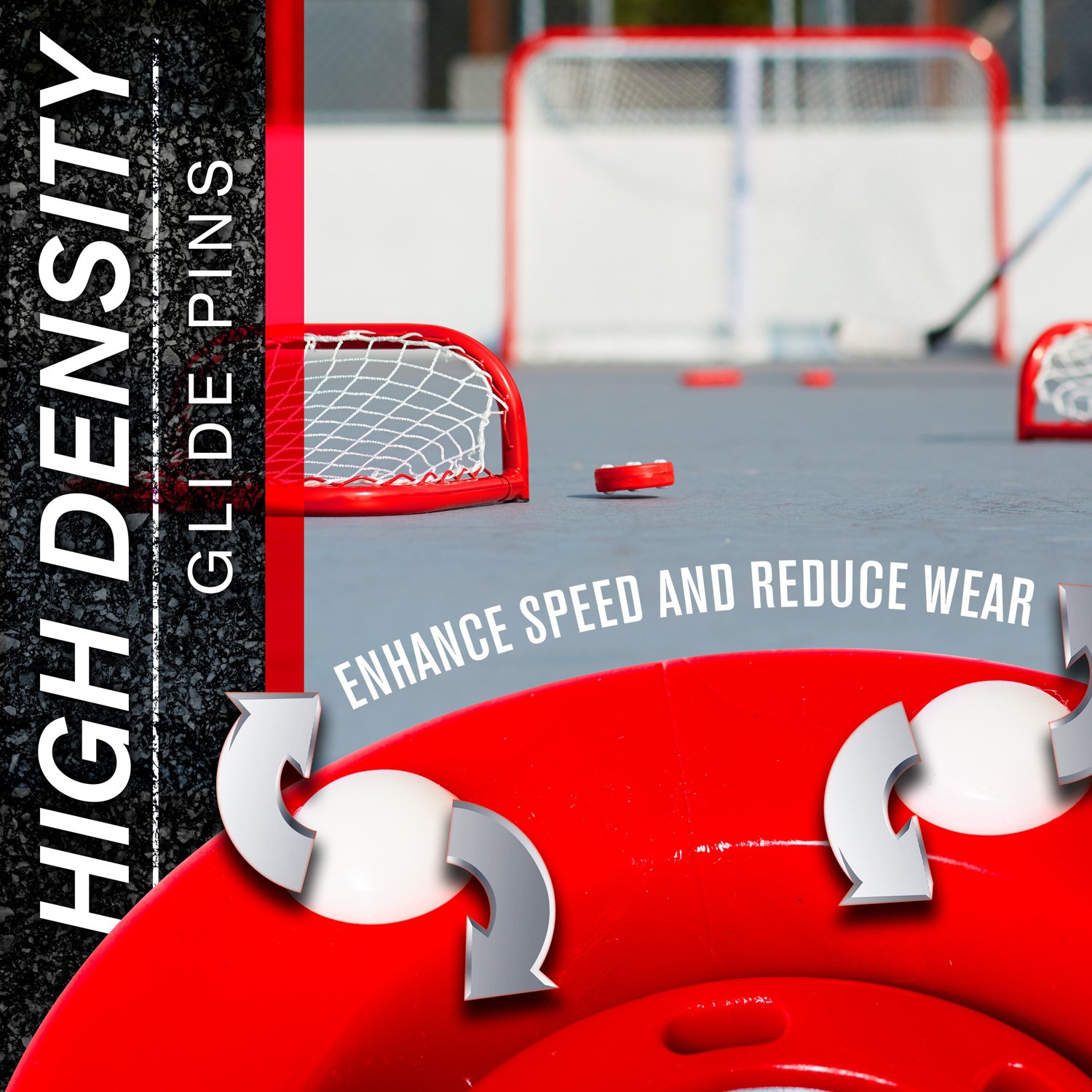 Franklin Kids' NHL Pro Commander Street Hockey Puck                                                                              - view number 4