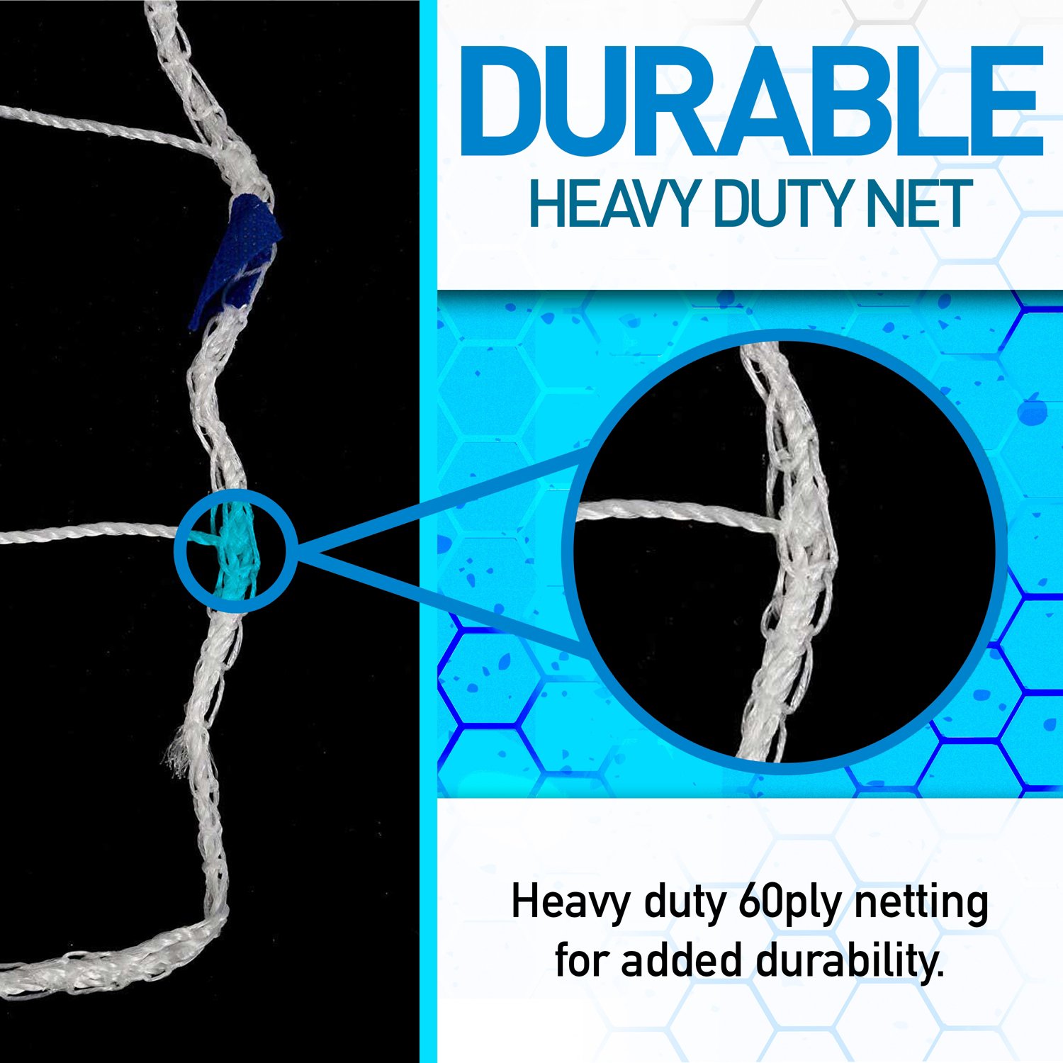 Franklin 4 ft x 6 ft Replacement Goal Net with Straps - view number 2