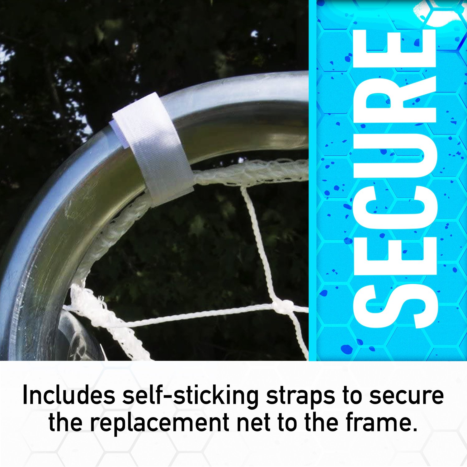 Franklin 4 ft x 6 ft Replacement Goal Net with Straps - view number 5