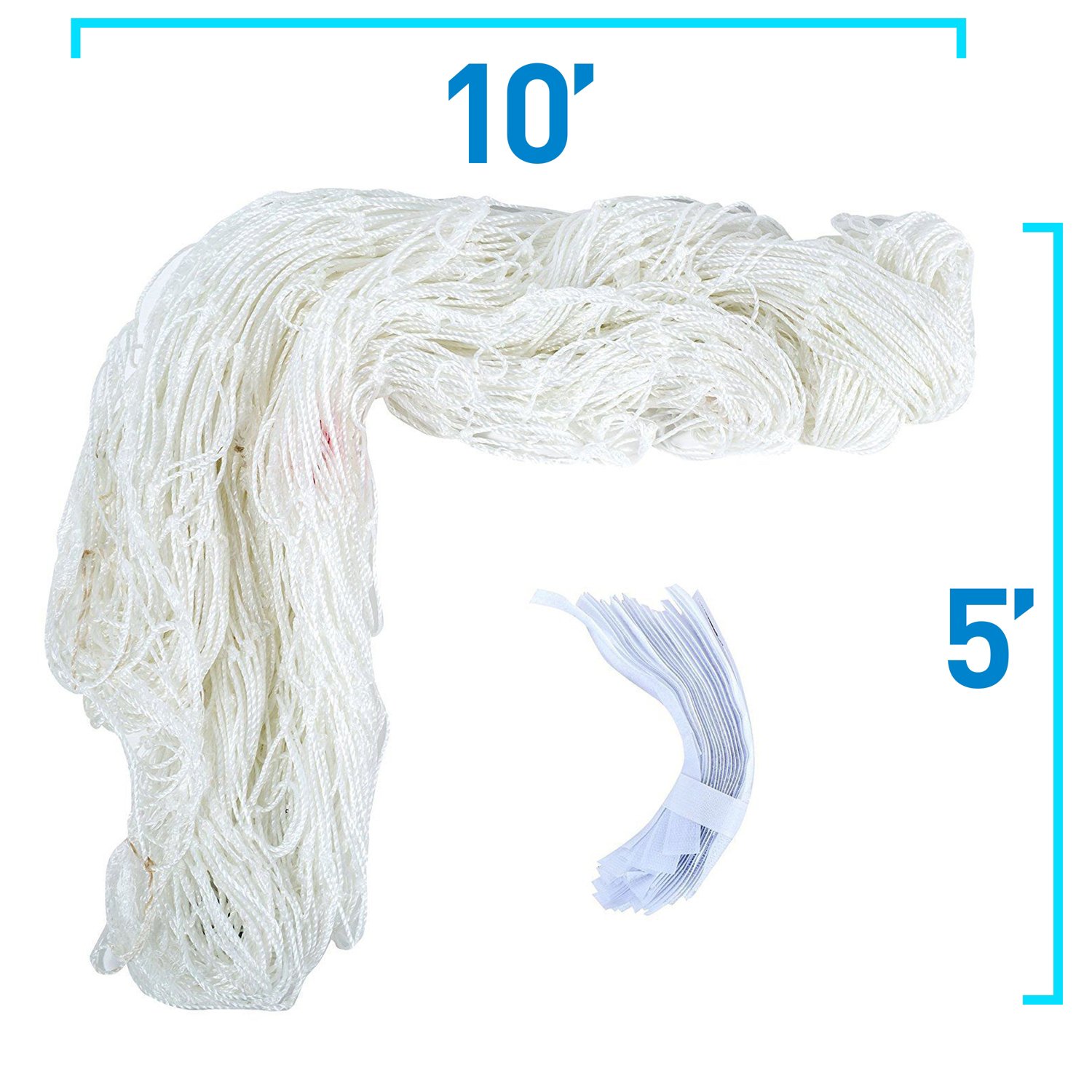 Franklin 5 ft x 10 ft Replacement Soccer Goal Net - view number 6