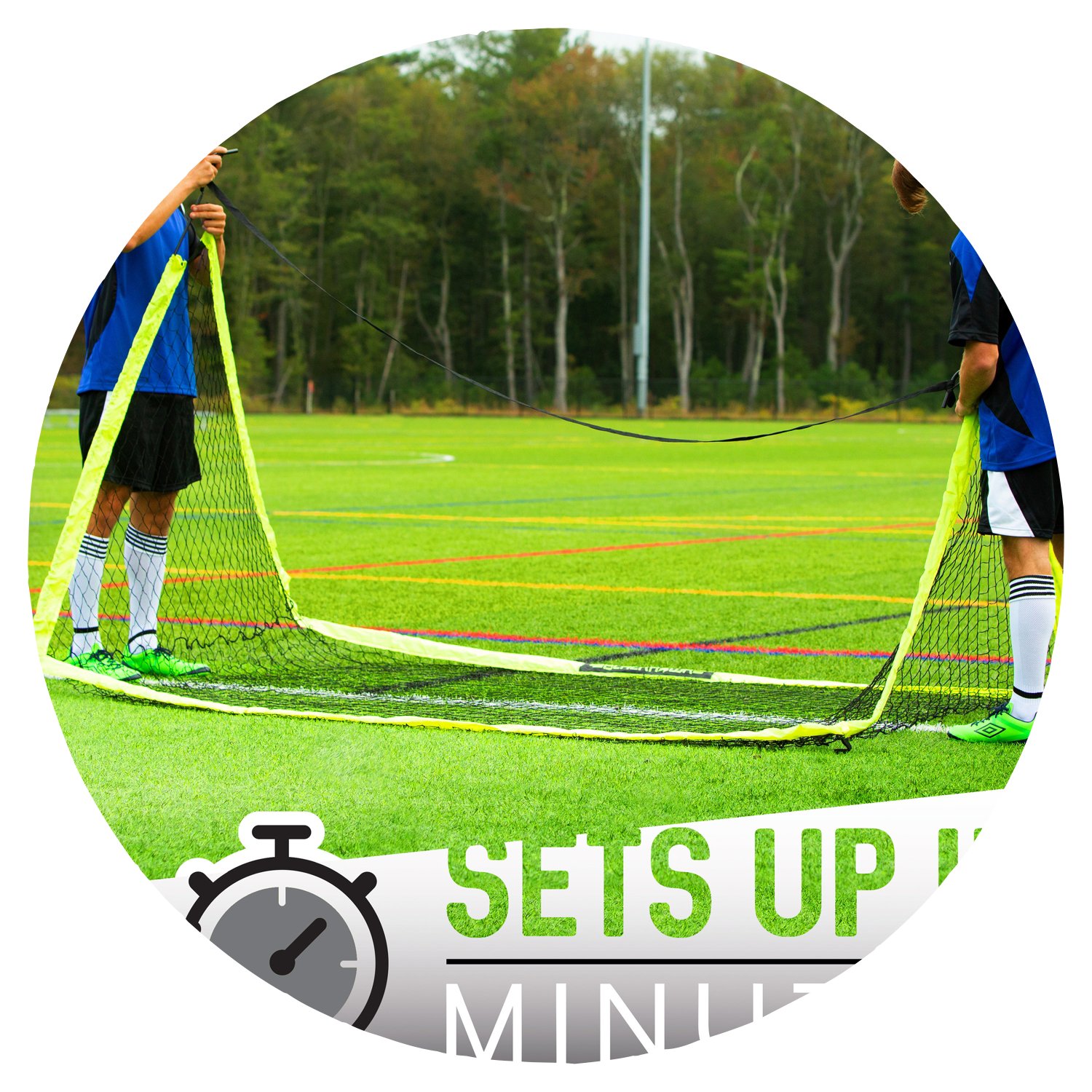 Franklin 6 ft x 12 ft Blackhawk Soccer Goal - view number 4