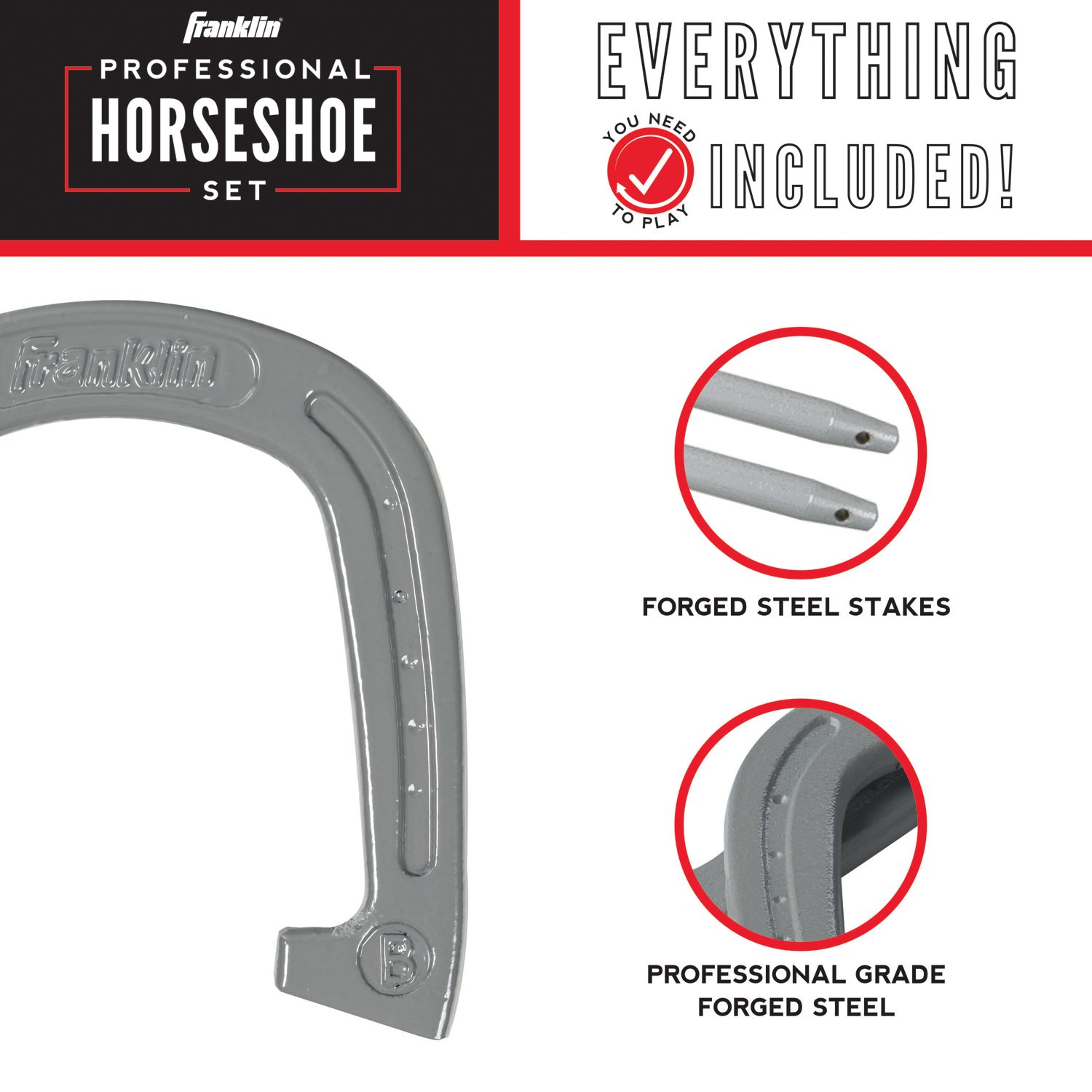 Franklin Professional Horseshoes Set                                                                                             - view number 3